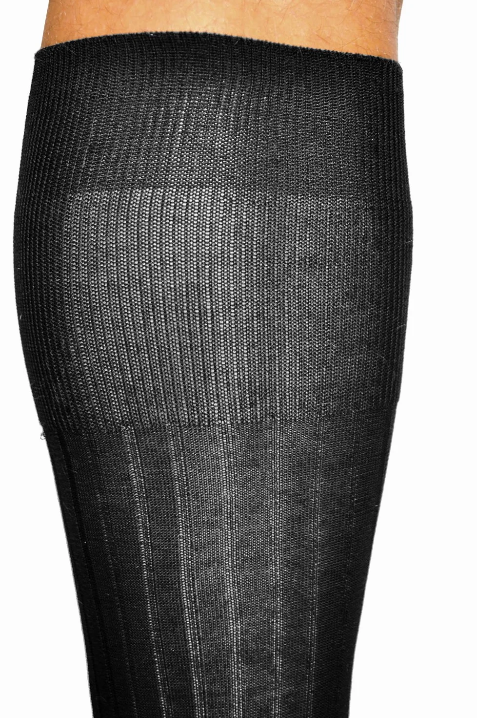VITSOCKS Podkolanówki Męskie 100% BAWEŁNA Wysokie Skarpetki do Kolan (2 PARY) Eleganckie Prążkowane