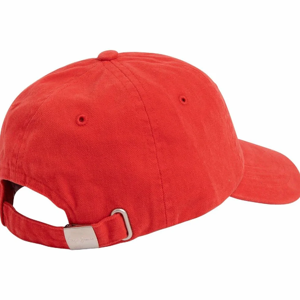 Pepe Jeans Dziewczęca czapka Oni, czerwona (Crispy Red), jeden rozmiar, Czerwony (Crispy Red), Rozmiar uniwersalny