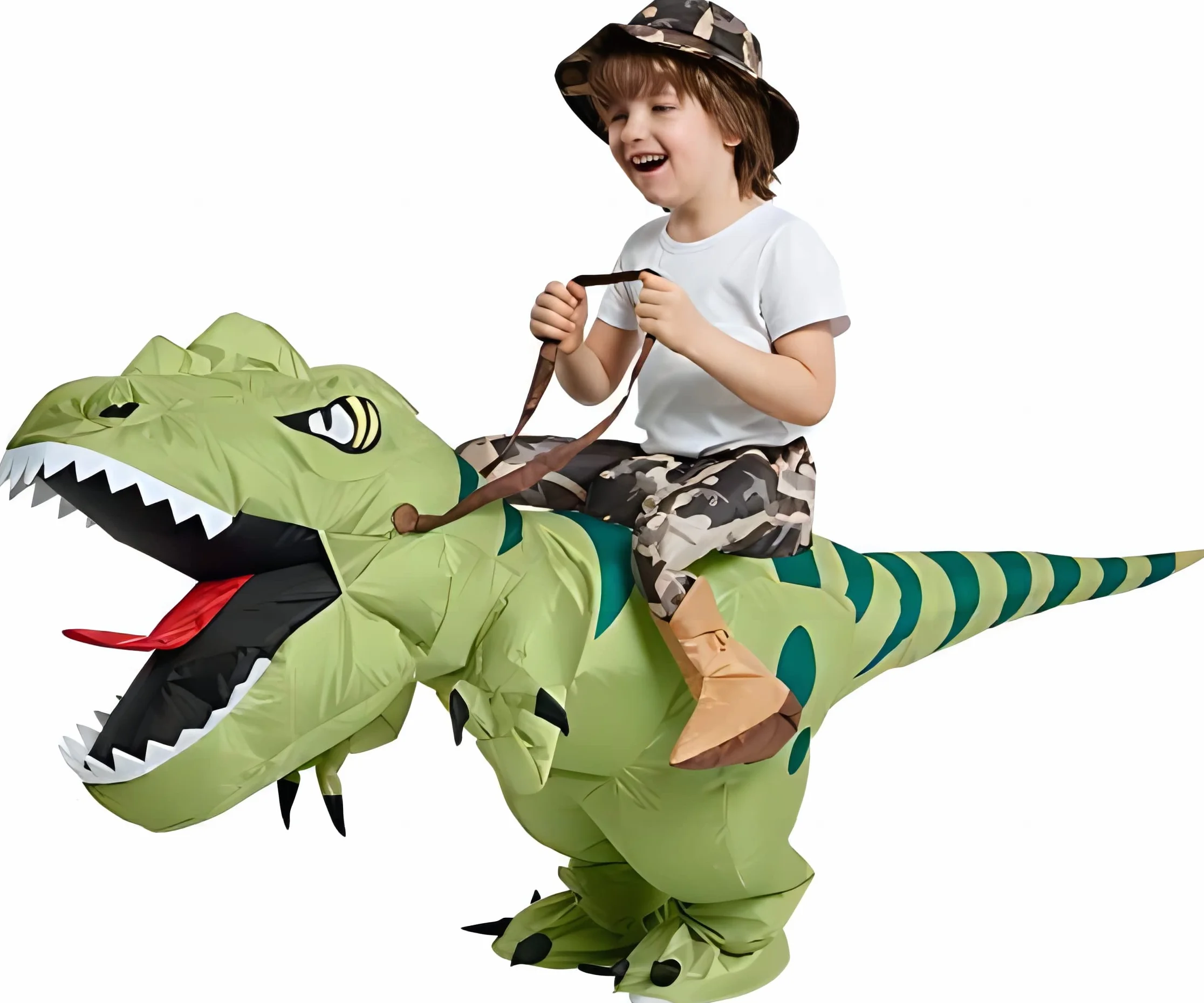 FXICH Nadmuchiwany kostium Dion dla dorosłych dinozaura, kostium dinozaura, kostium karnawałowy, imprezę, dinozaur, kostium dla mężczyzn i kobiet