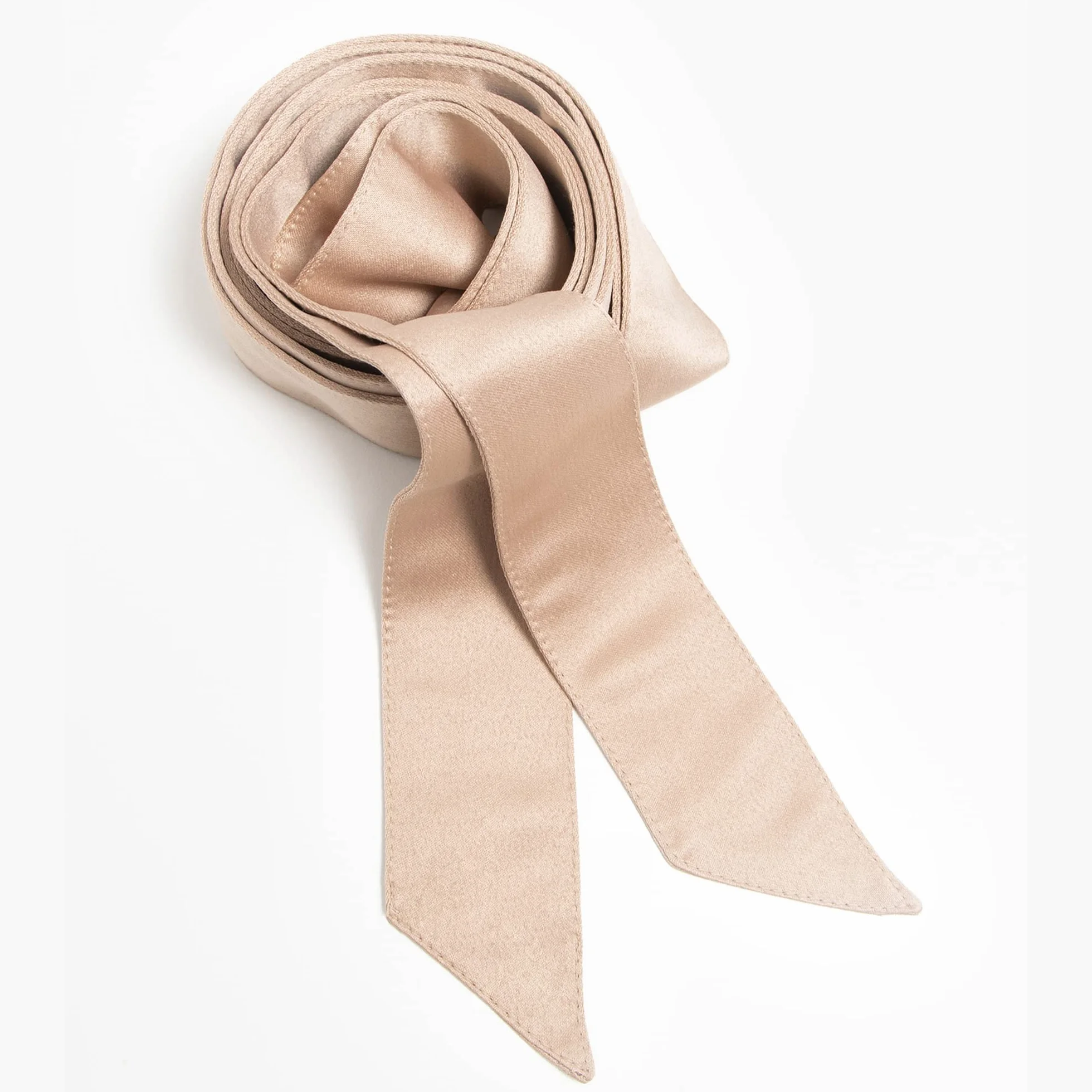 Maya Deluxe Pasek Kobiety Womens Sash Belt Ladies Satin Sash Waist Tie Ribbon Bow Accessory For Bridesmaids Bridal Wedding Prom Evening Occasion