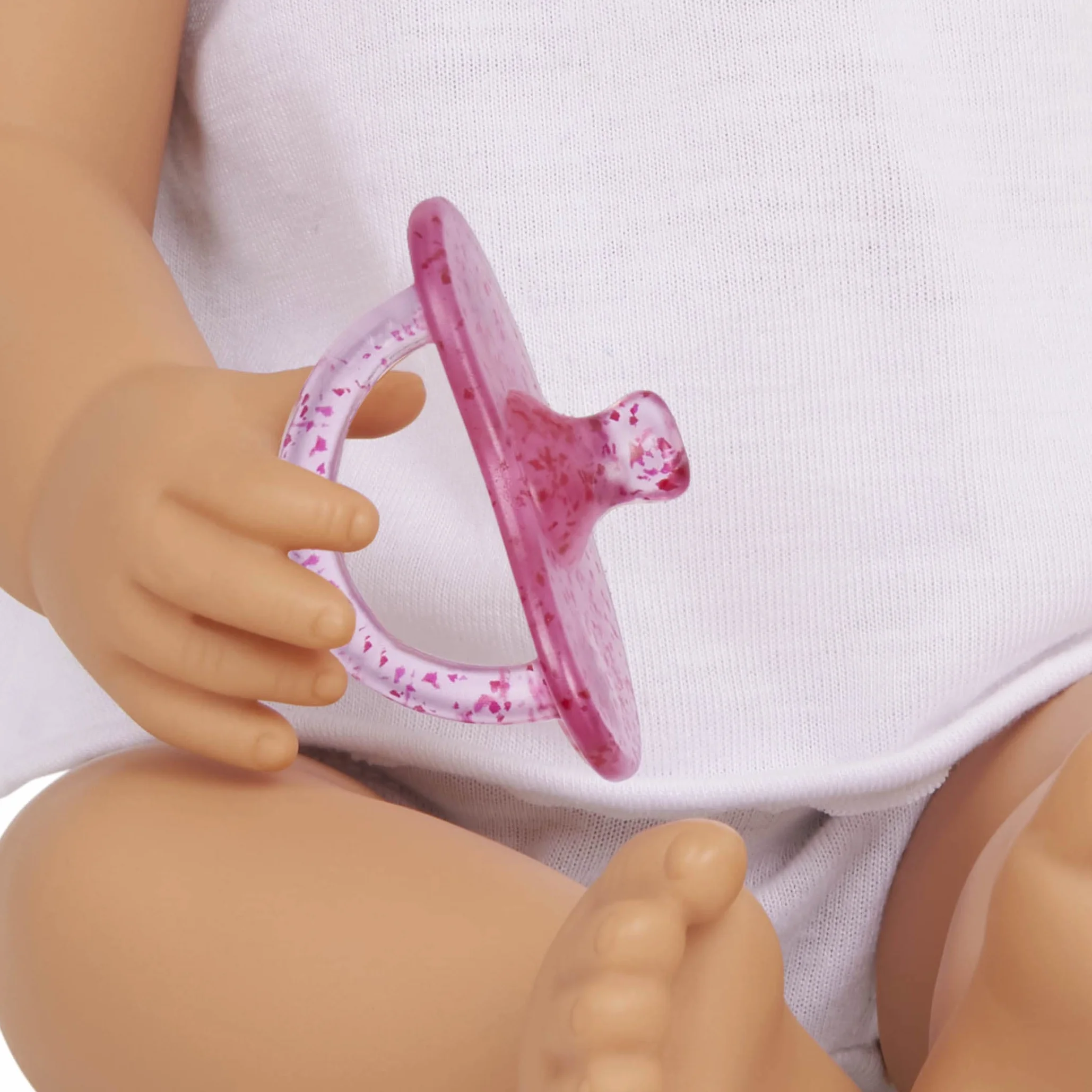 Babi Moda 14" Baby Doll W/2 szt. Body Suit & Pink Headband, BAB7225Z, Medium