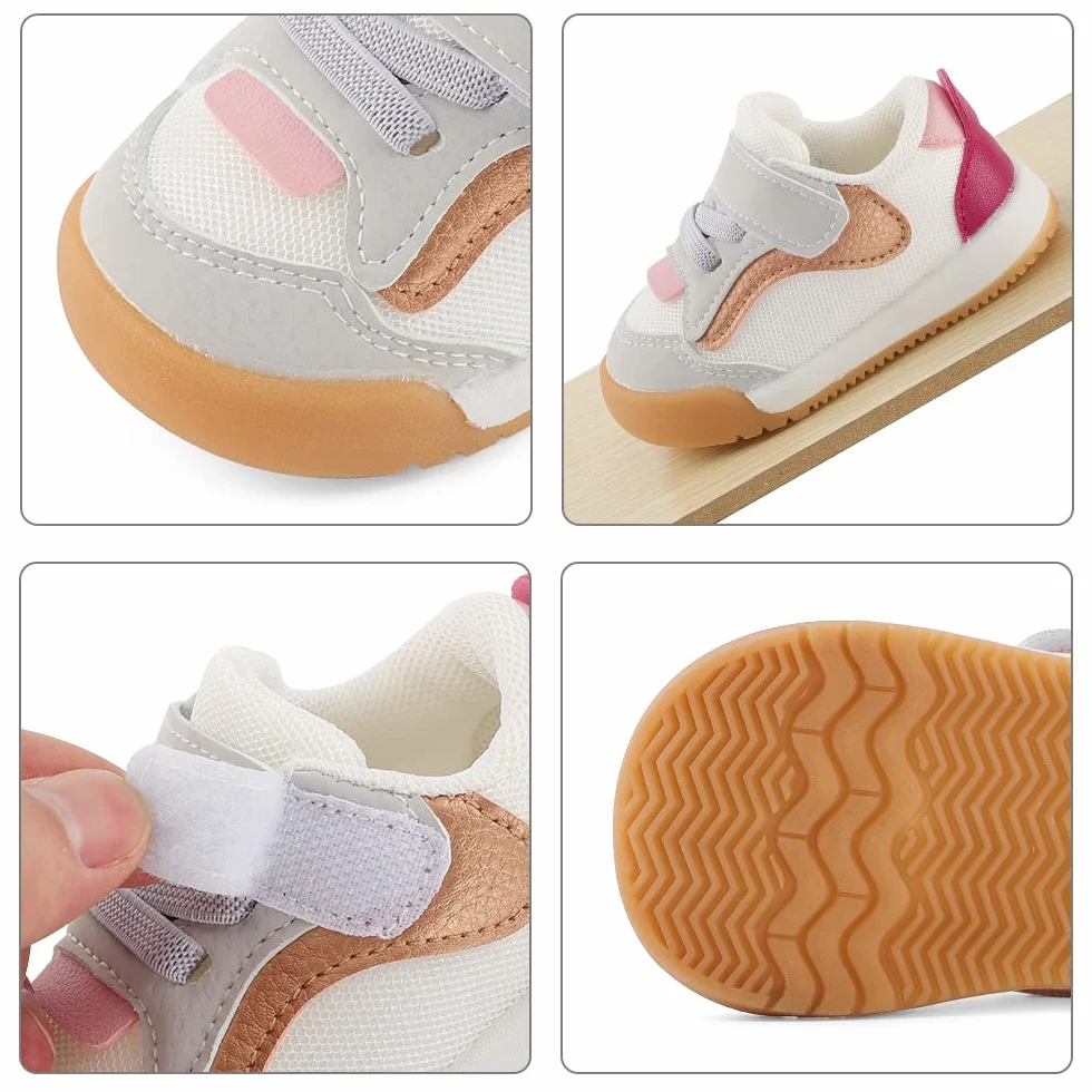 Buty sportowe dla noworodków, buty sportowe, dla niemowląt, dla chłopców, dziewczynek, oddychające, antypoślizgowe