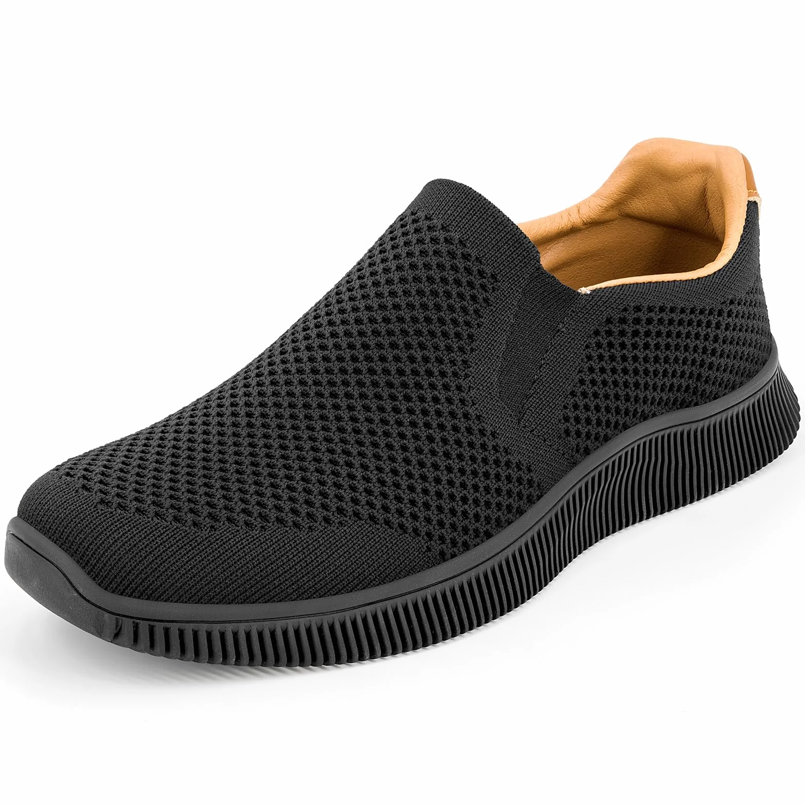 MrToNo Męskie buty do biegania na łódkę do noszenia na co dzień wsuwane trampki siatkowe do biegania niskie buty do koszykówki, sportowe buty outdoorowe do fitnessu