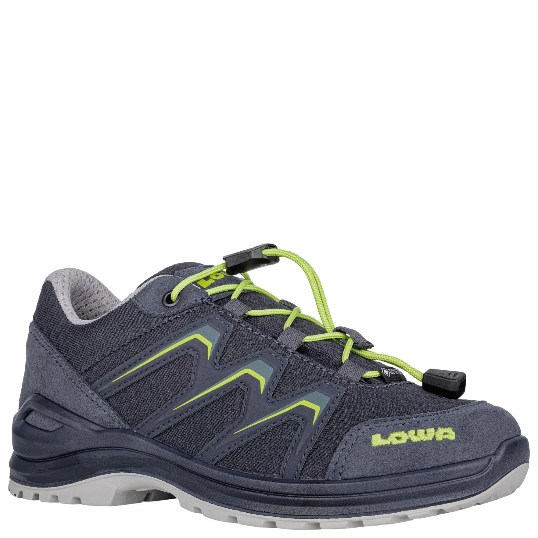 LOWA Chłopięce półbuty sznurowane Maddox GTX Lo, buty outdoorowe, syntetyczne, buty dziecięce, uniwersalne, trekkingowe, do aktywności na świeżym powietrzu