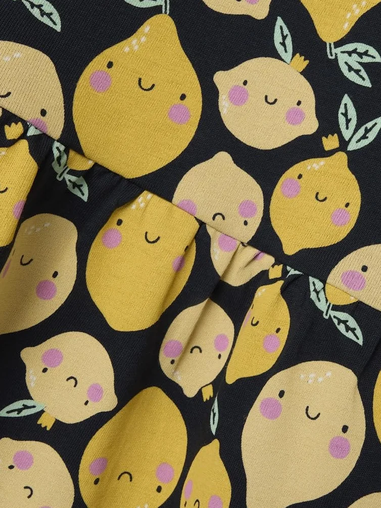 NAME IT Sukienka z dżerseju Dziewczynki Nmfvigga Capsl Dress F1 Noos