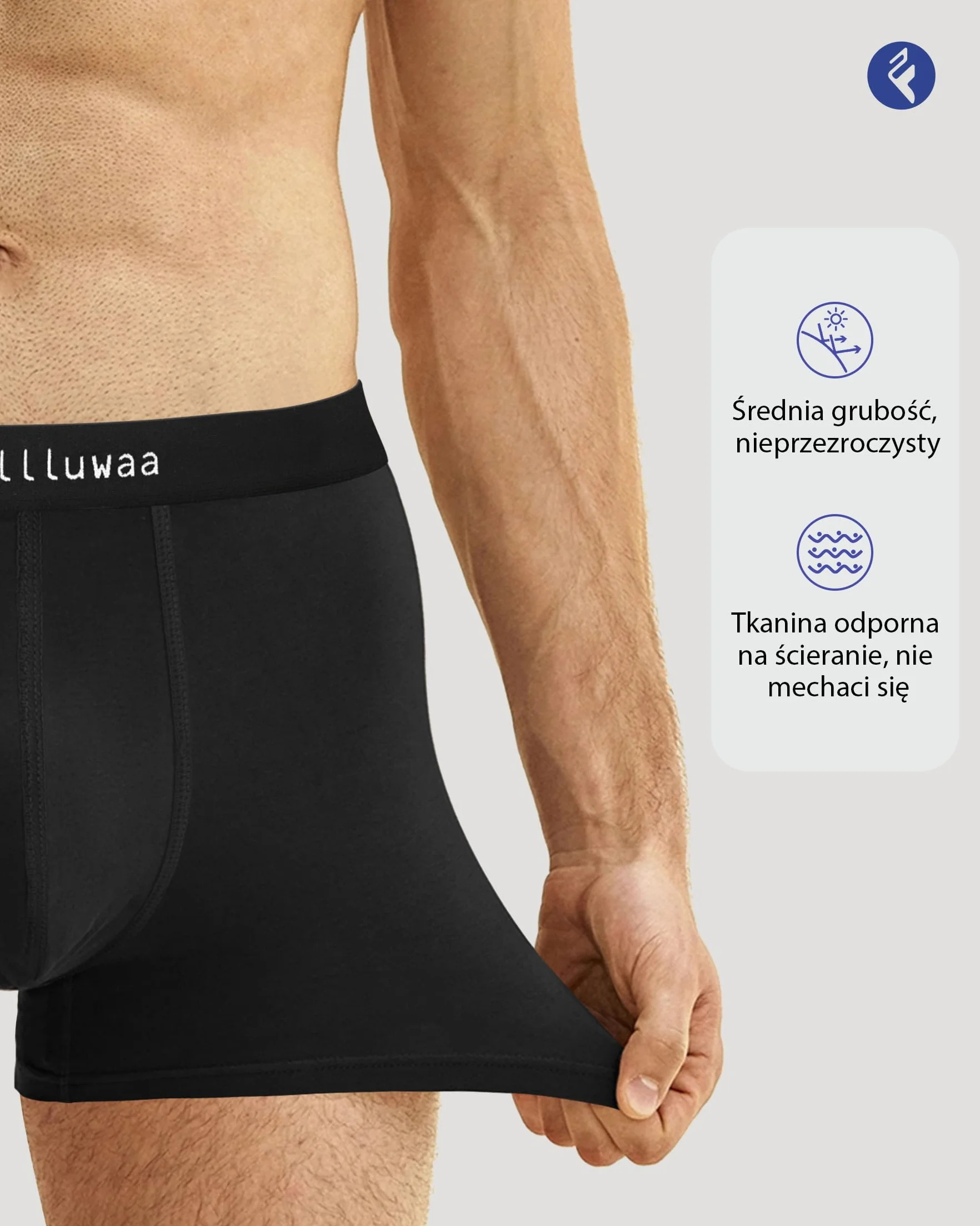 Fullluwaa Bokserki męskie, zestaw 12 sztuk, retro, bawełniane, miękkie i idealne dopasowanie (bez drapiących kartek)