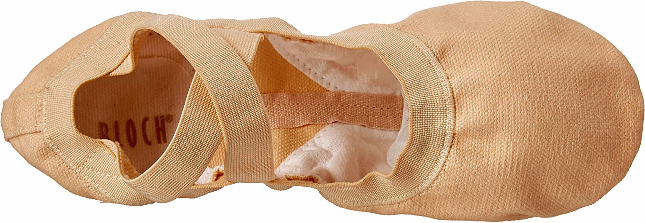 Bloch Women's Pro Elastic, Flesh, 4,5