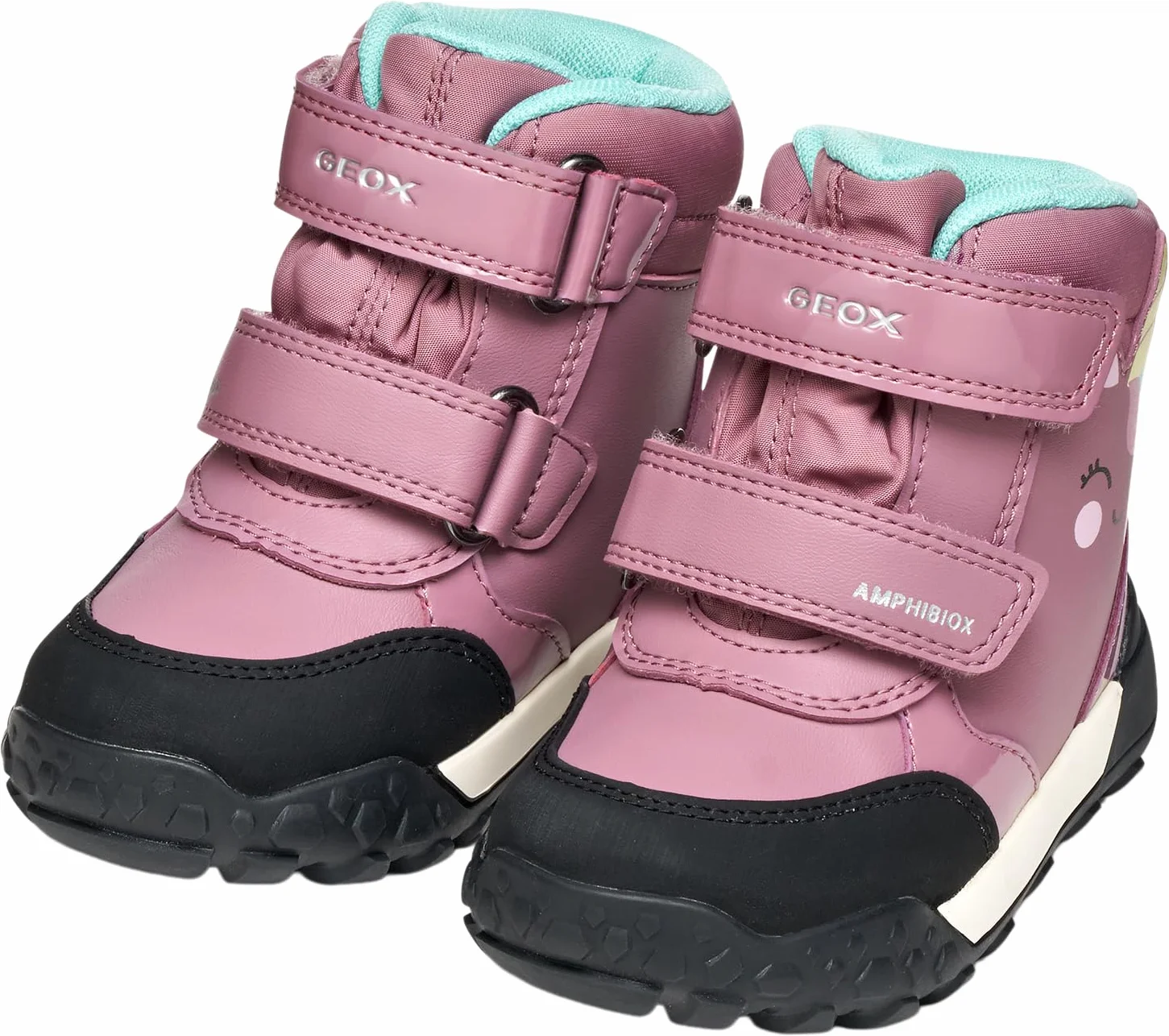 Geox Niemowlęta - dziewczynki B Trekkyup Girl B AbButy do kostki