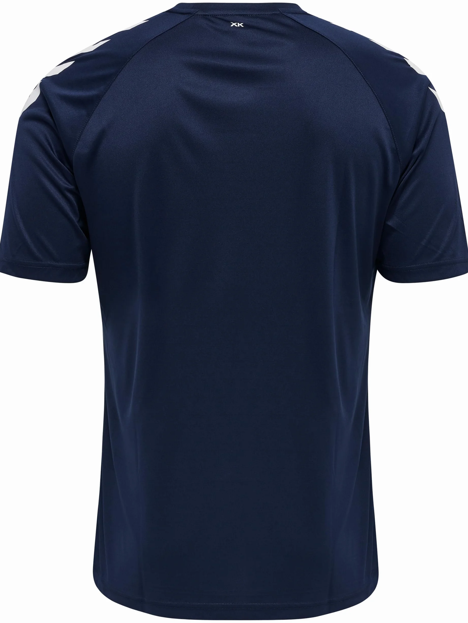 hummel T-shirt biały niebieski, L męski