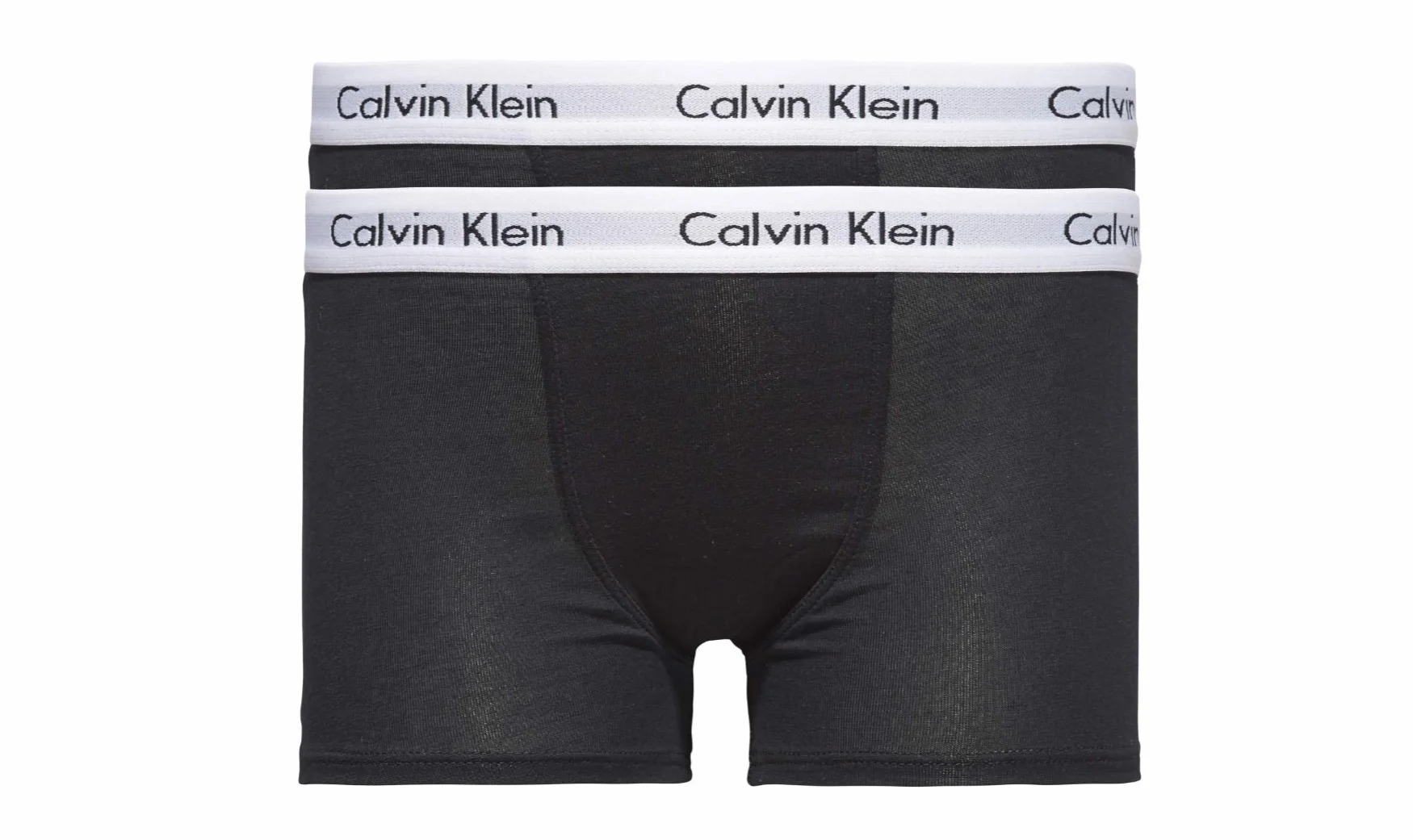 Calvin Klein Chłopcy 2pk Bokserki, Czarny 14-16 Lat