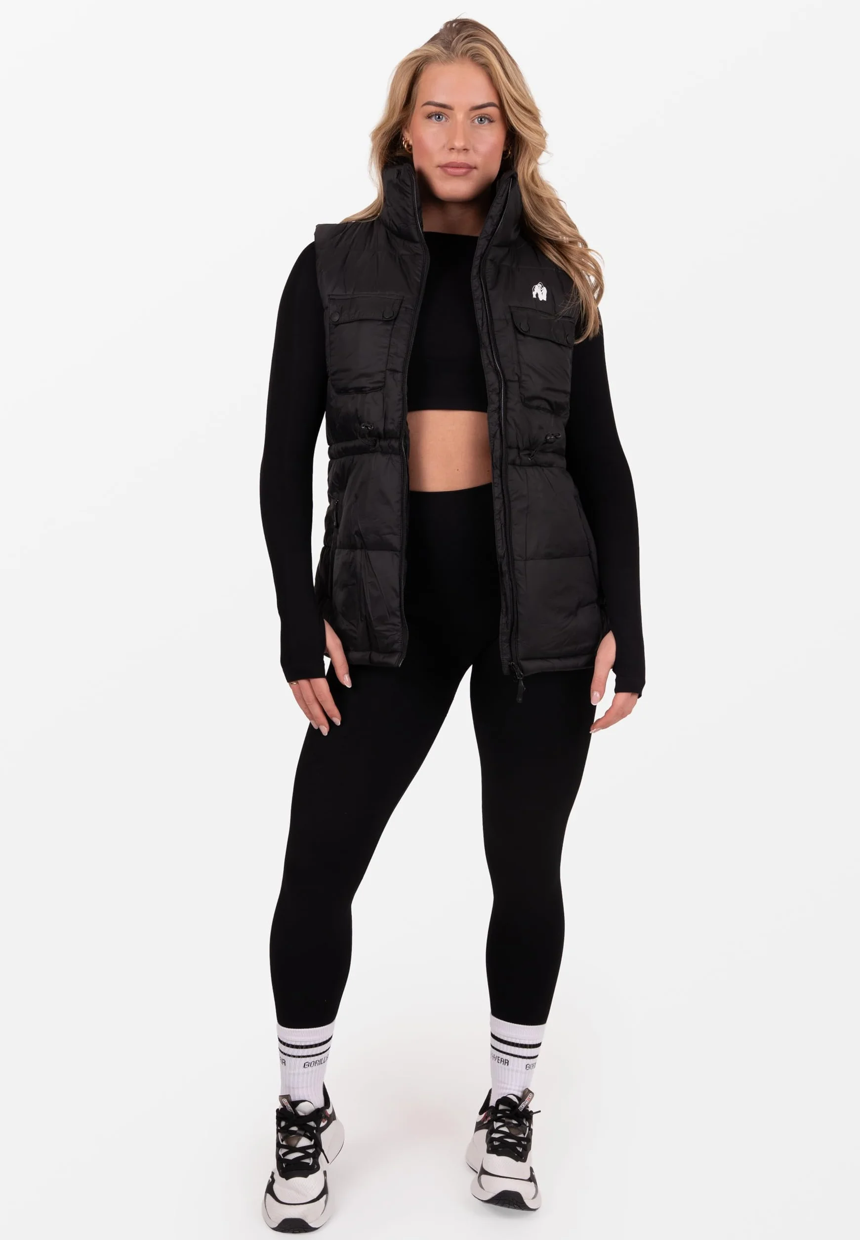 Gorilla Wear Kamizelka Kobiety Lucia kurtka puchowa