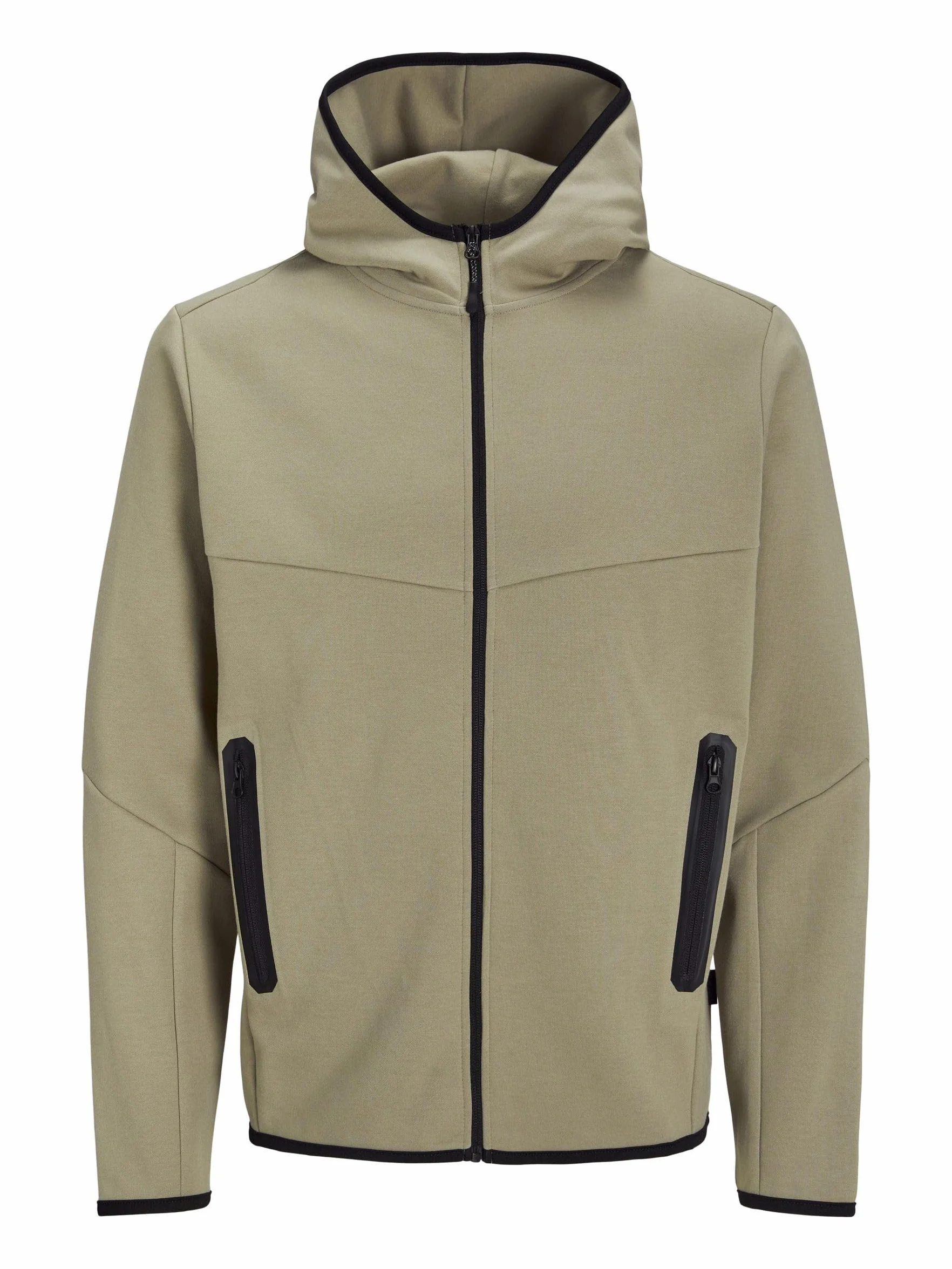 Jack & Jones Jcofusion Sweat Zip Hood Noos Jcofusion Sweat Zip Hood Noos (1 opakowanie), liść winogrona, S
