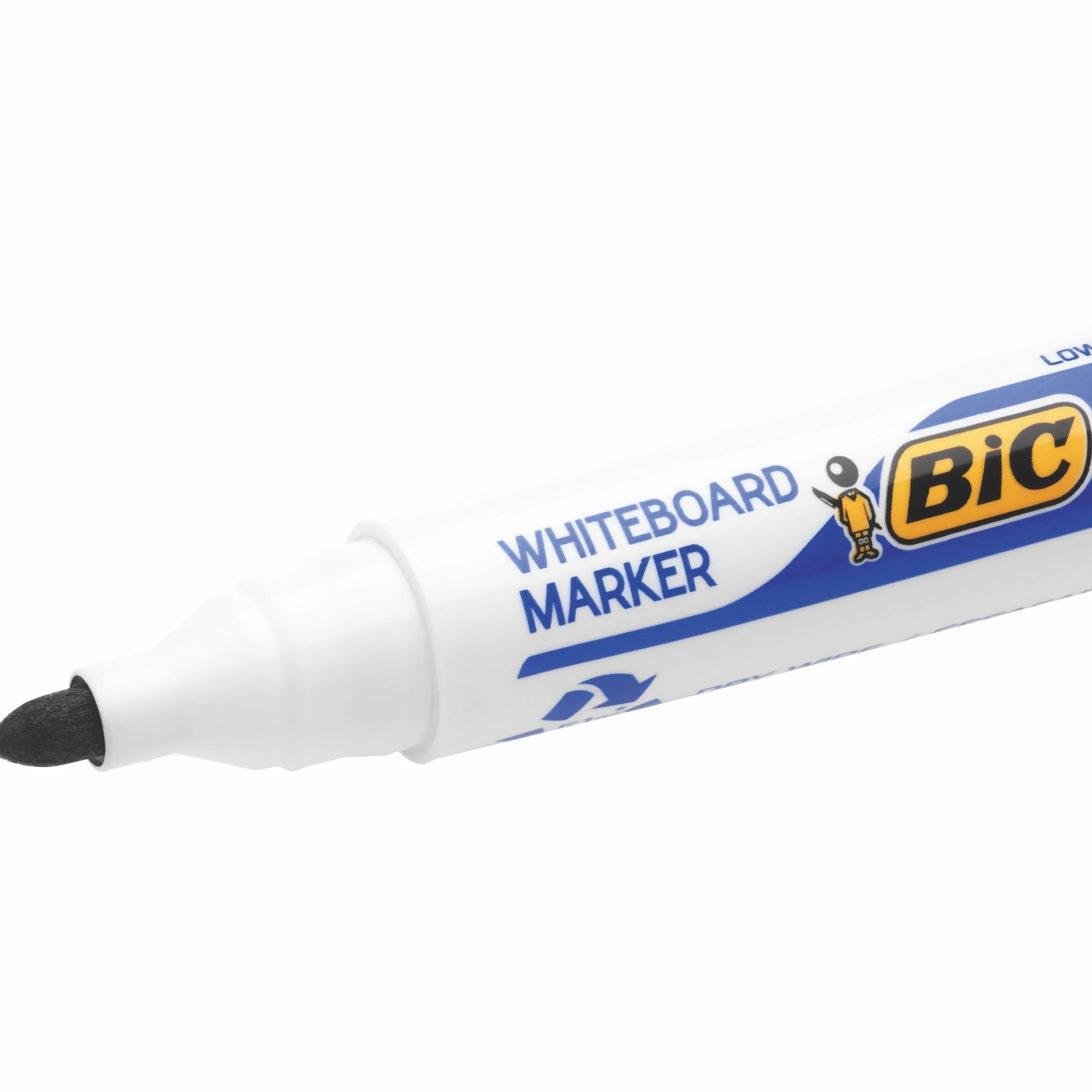 BIC Velleda Ecolutions 1701 Marker suchościeralny czarny okrągła końcówka Pudełko 12szt