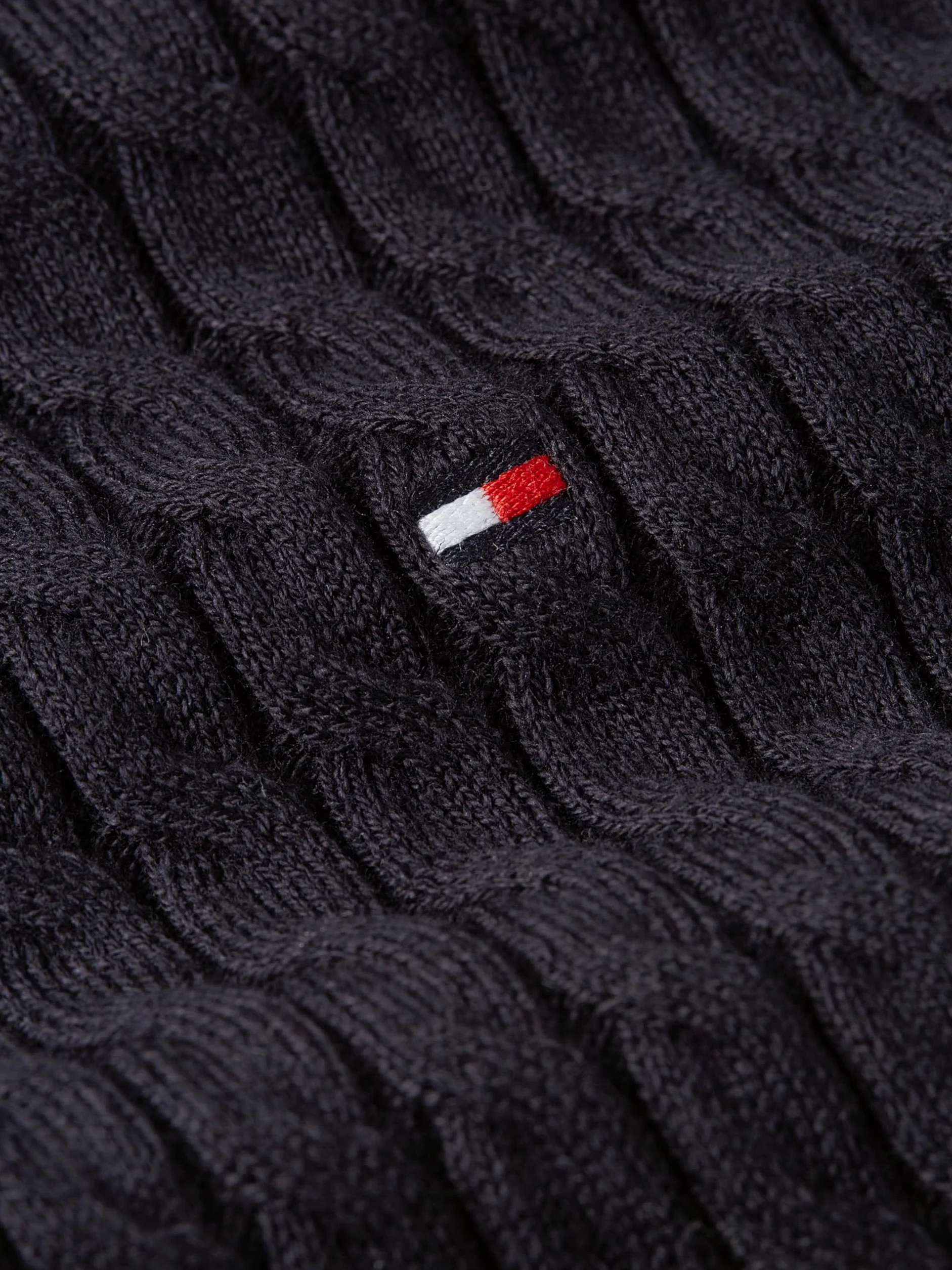 Tommy Hilfiger Sweter pullover Kobiety Kabel Co C-nk Ss Swt Ww0ww41787