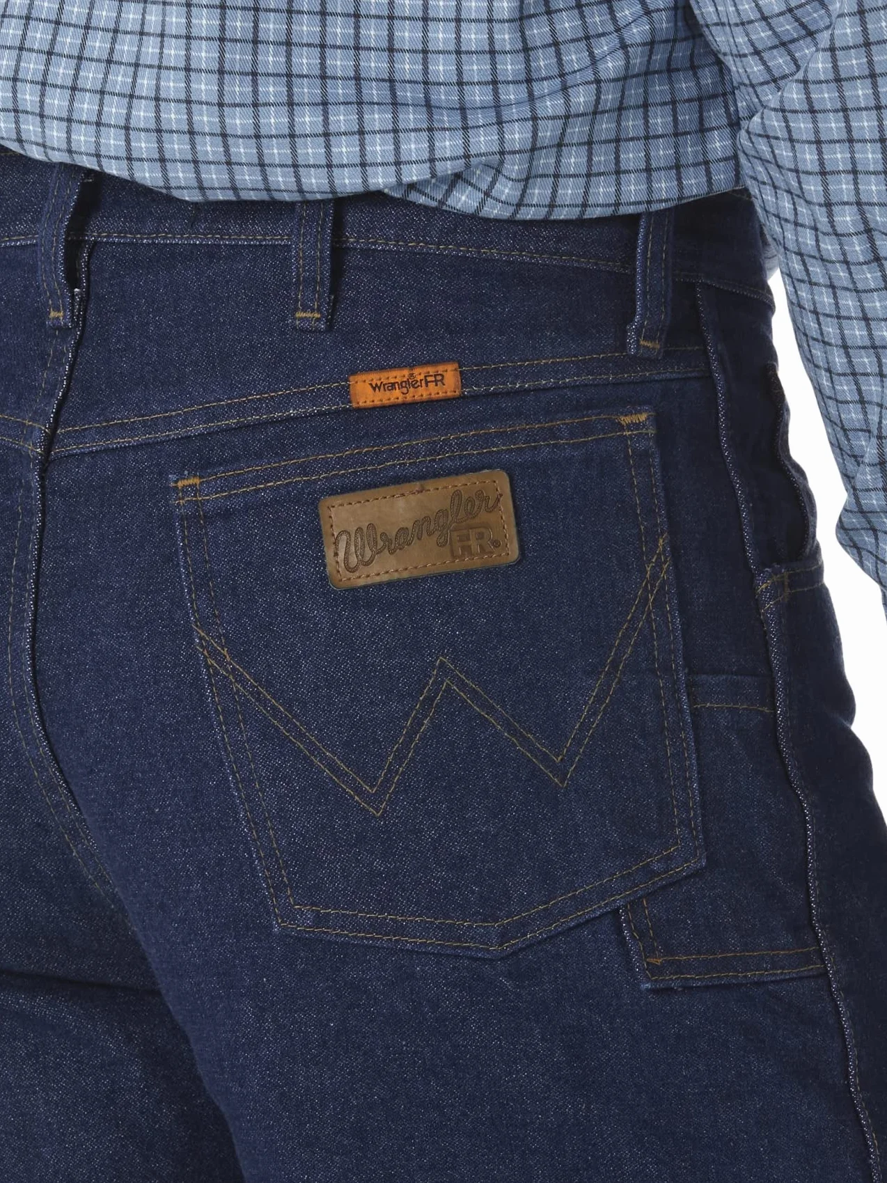 Wrangler Men's Flame Resistant Relaxed Fit Jean,Blue,31x30