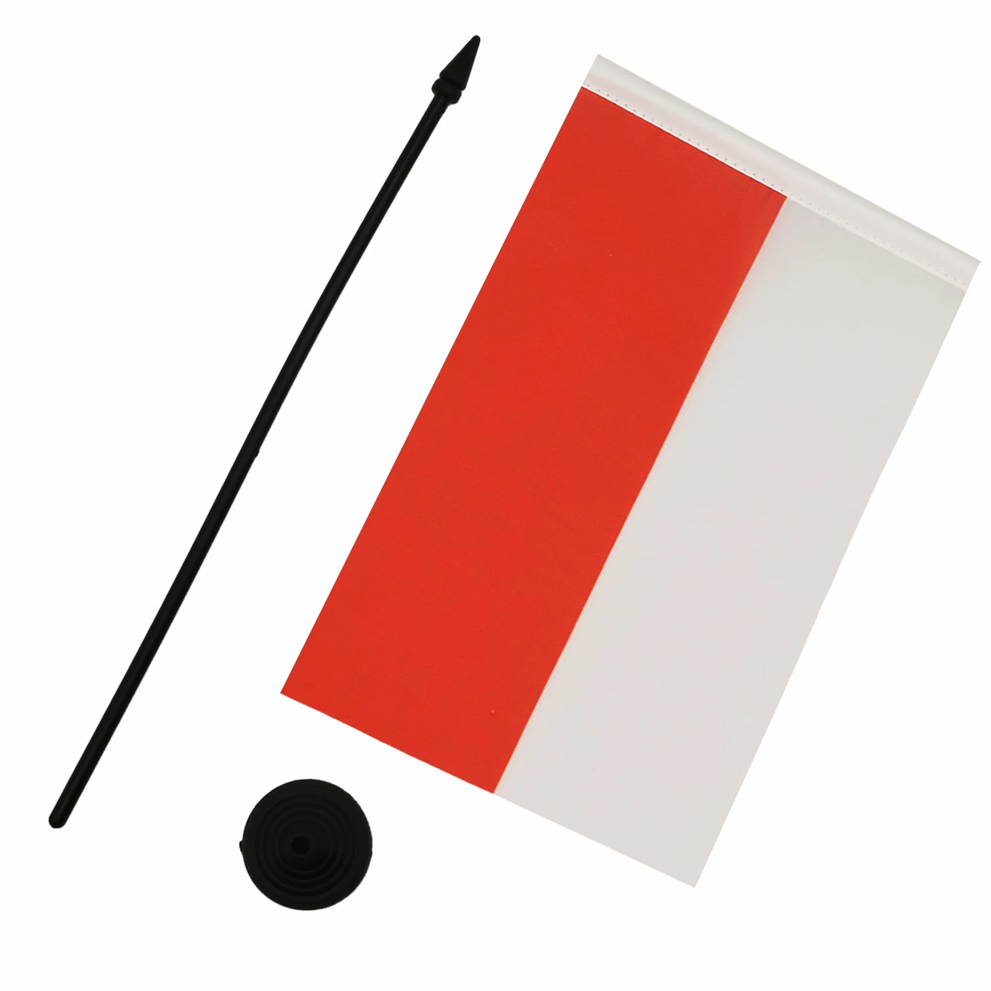 Drapeau de Table Pologne, 21cm x 14cm