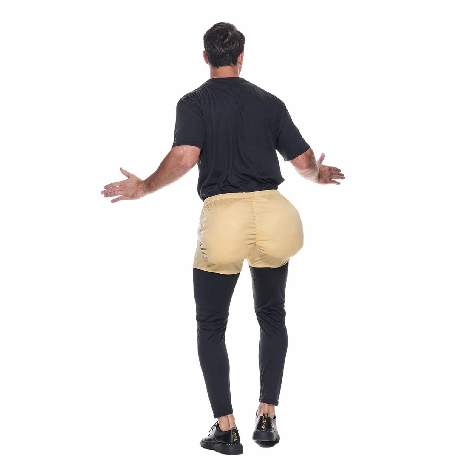 Fake Butt Belly – zabawny wzmacniacz kostiumu na imprezę | Halloween Big Booty i dla kobiet w ciąży Fat Suit dla mężczyzn, występy sceniczne, przebieranki, akcesoria świąteczne i świąteczne, 50 cm