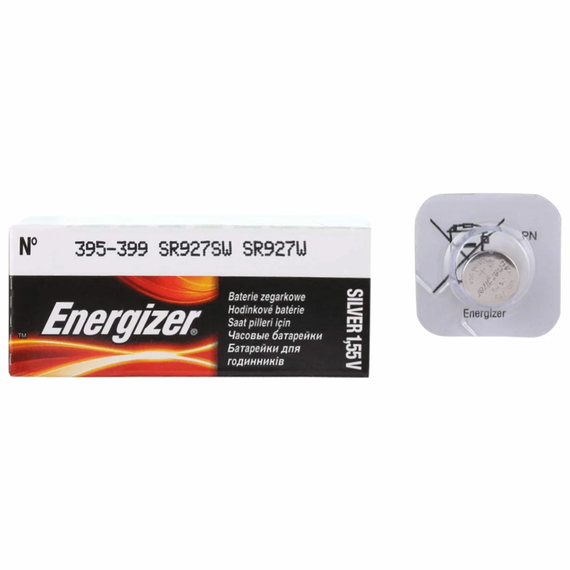 2 szt. Energizer 395 399 SR927SW SR927W bateria do zegarka z tlenkiem srebra