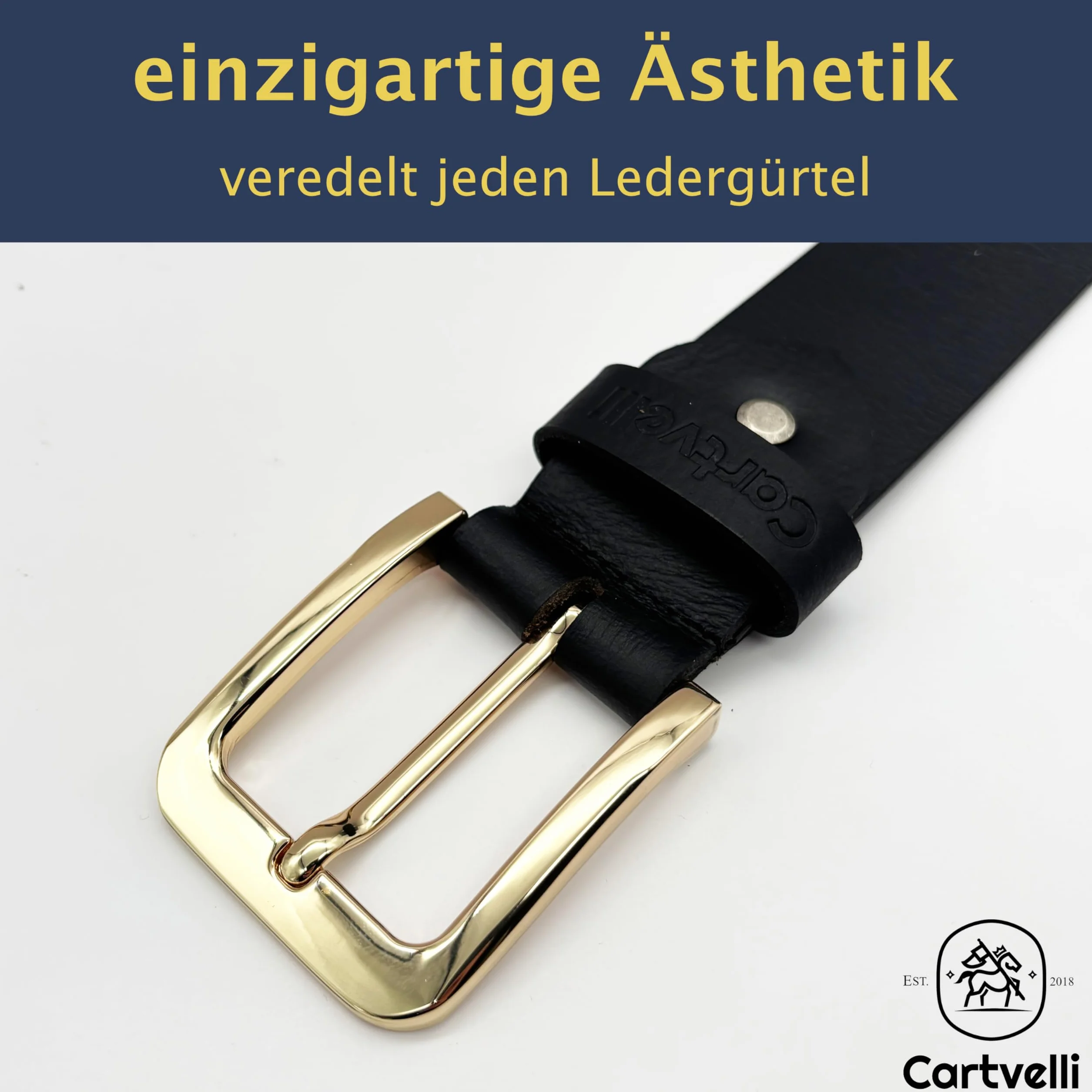 Klamra paska do paska 40 mm złota błyszcząca, Złoty błyszczący, 40mm