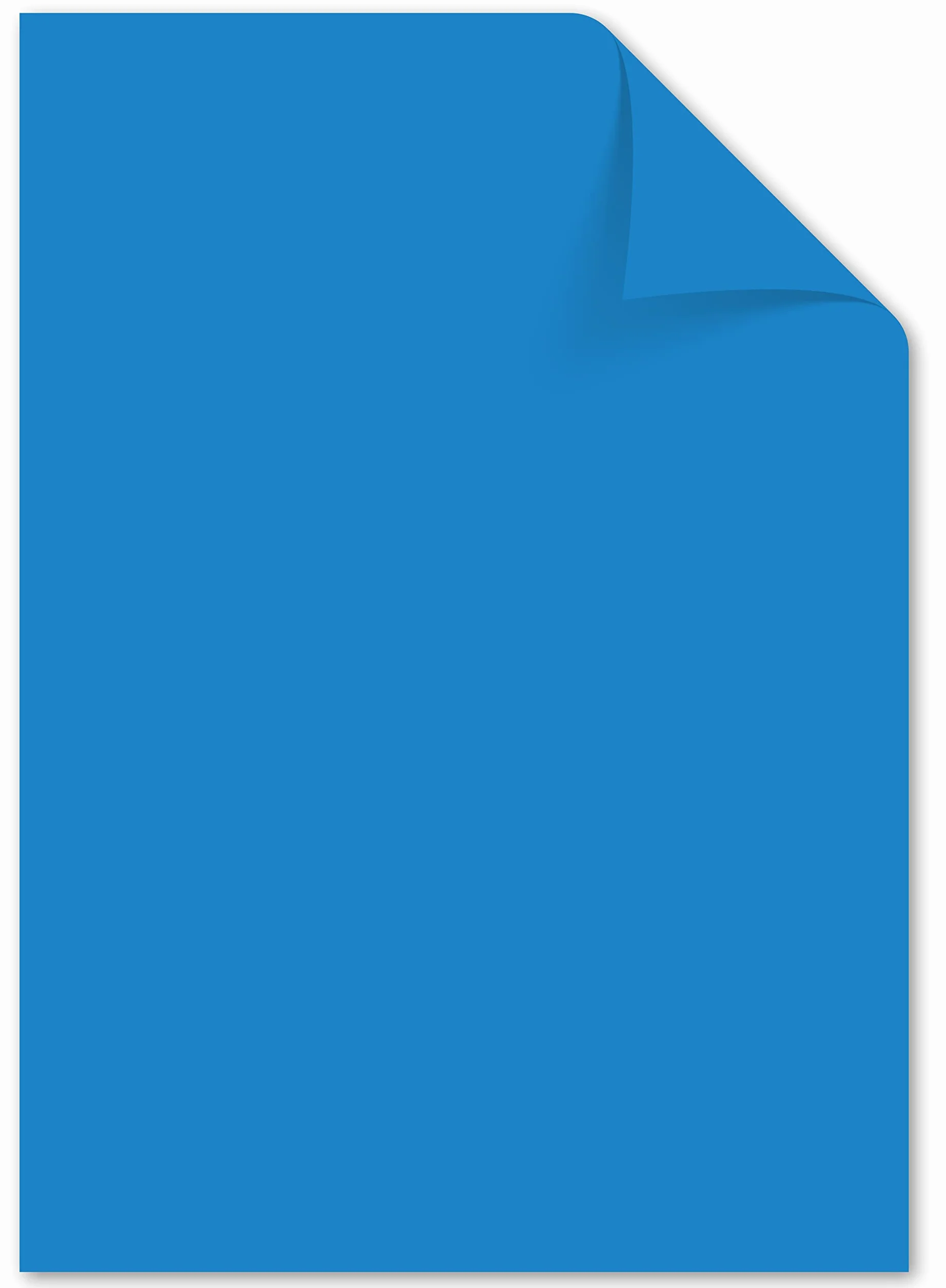 kangaro - Papier kolorowy niebieski DIN A4-160 g/m² FSC mix – 50 sztuk – papier listowy DIY, K-0039-225, 29,7 x 21 x 1
