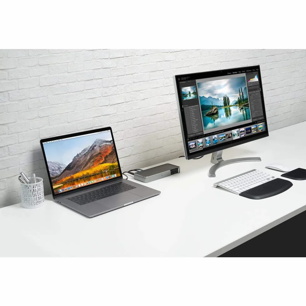 Kensington, Podkładka pod Nadgarstki ErgoSoft do Płaskiej, Kompaktowej Klawiatury, Czarna, Profesjonalny Design i Funkcjonalność, do MacBook, iMac, MS Surface i Komputerów PC (K52801EU)