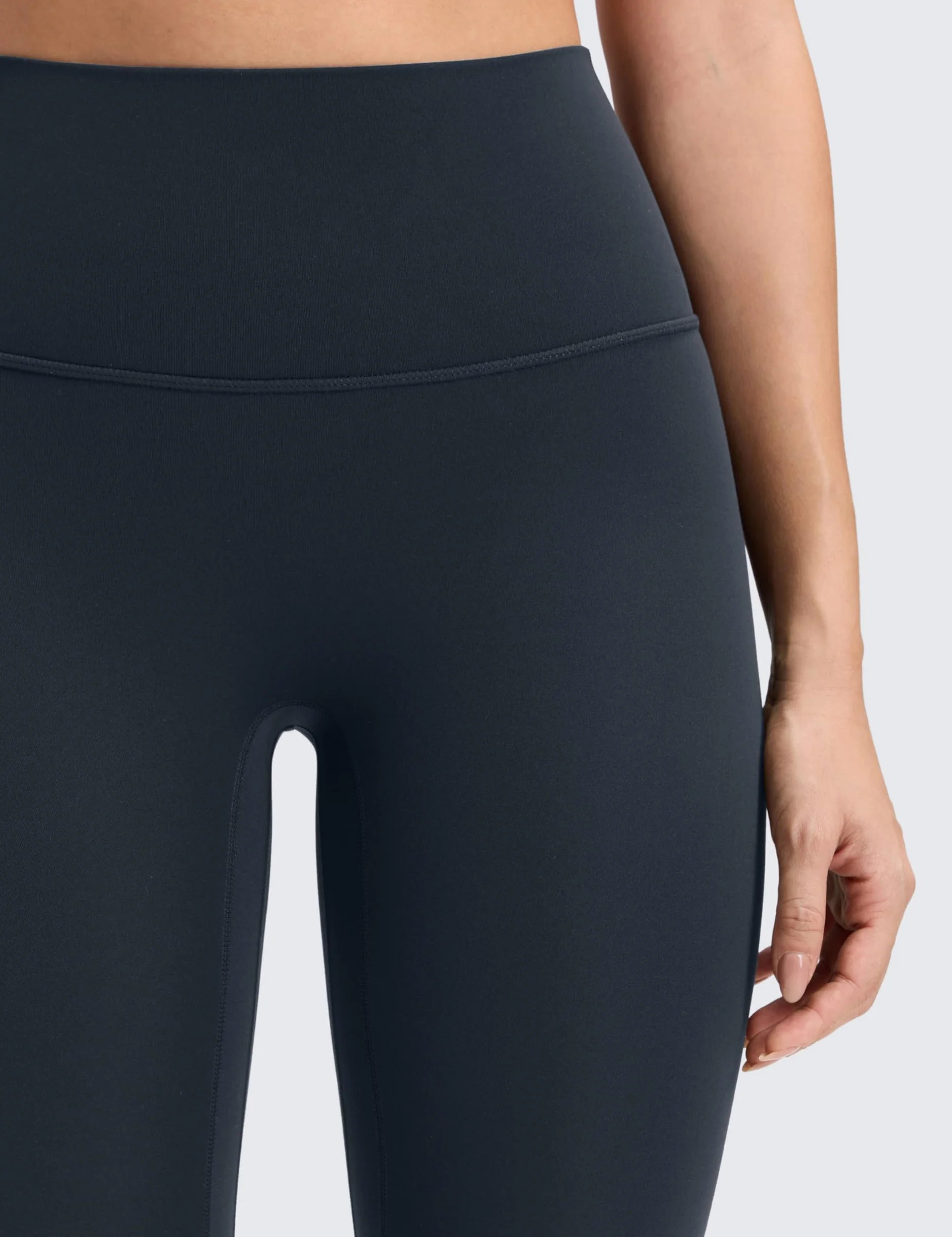 CRZ YOGA Damskie legginsy do jogi Butterluxe bez szwów z przodu, 25 cali – spodnie do ćwiczeń Pilates, z wysokim stanem, maślane, miękkie