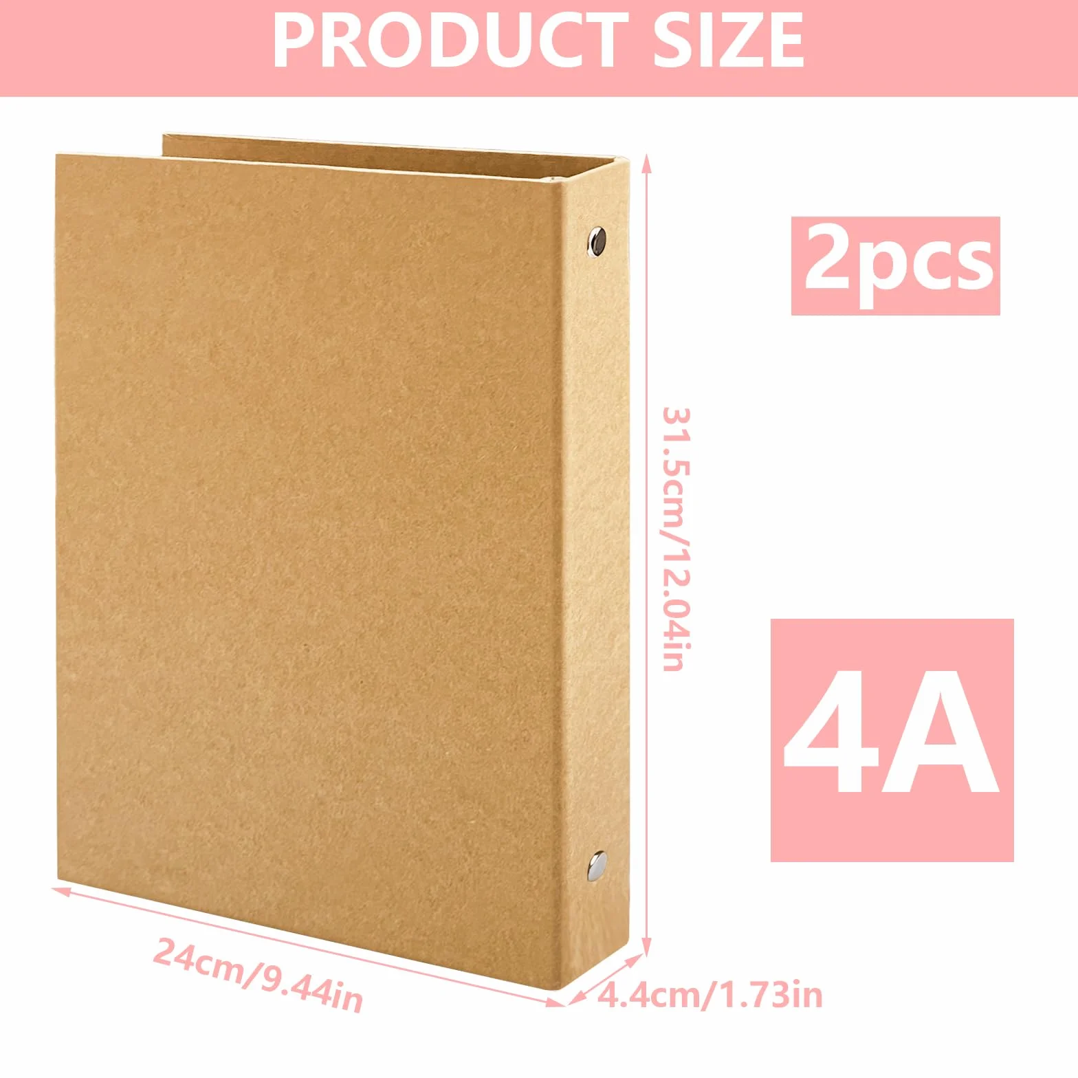 Segregator A4 z papieru typu kraft (A4)