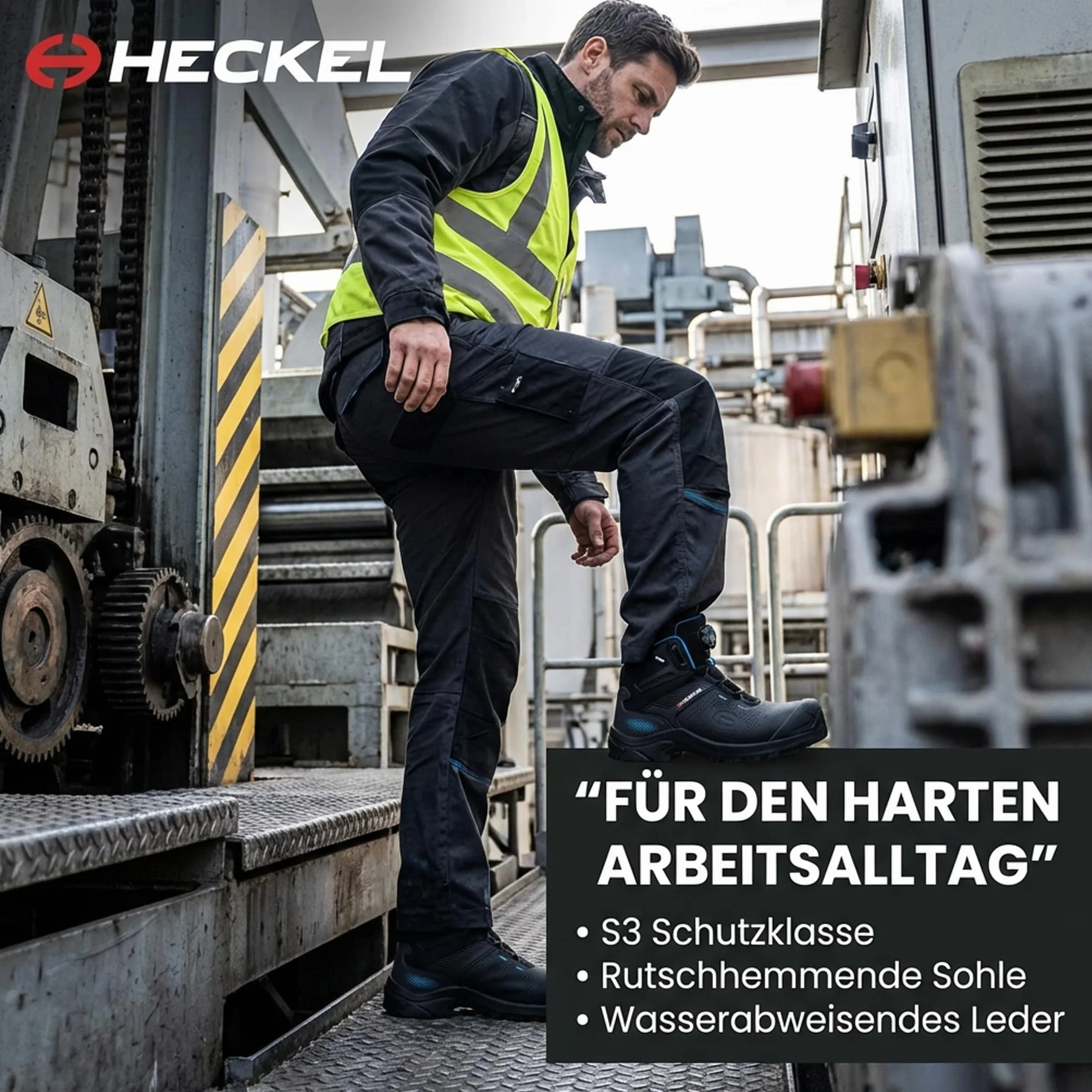 Heckel MACCROSSROAD 3.0 Buty ochronne - Z zamknięciem BOA