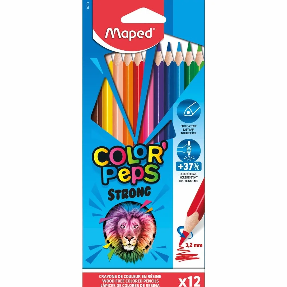Maped Kolorowe kredki do kolorowania (12 sztuk)