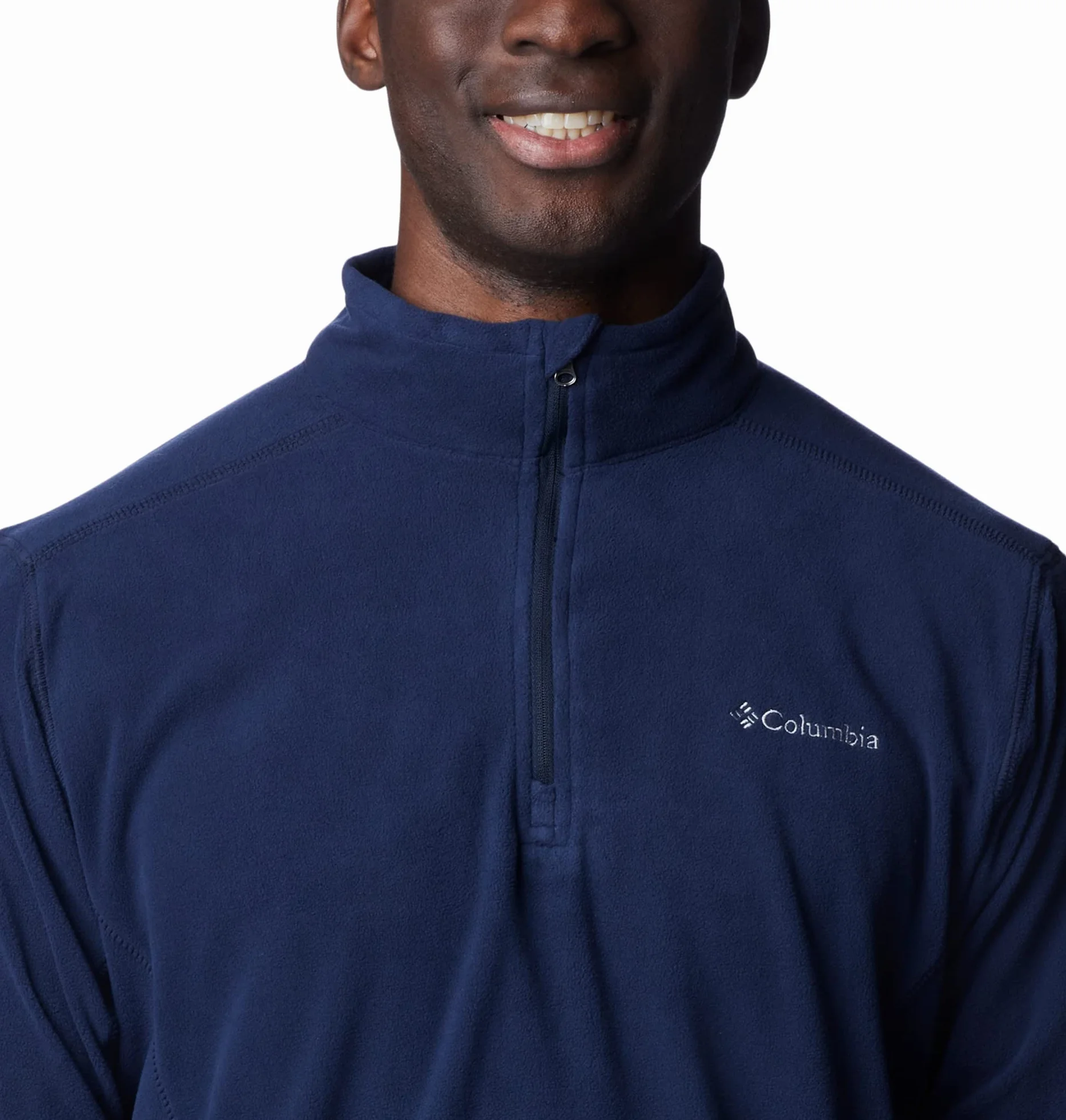 Columbia Klamath Range 2 Half Zip, Bluza Polarowa Mężczyźni, Collegiate Navy Solid, L