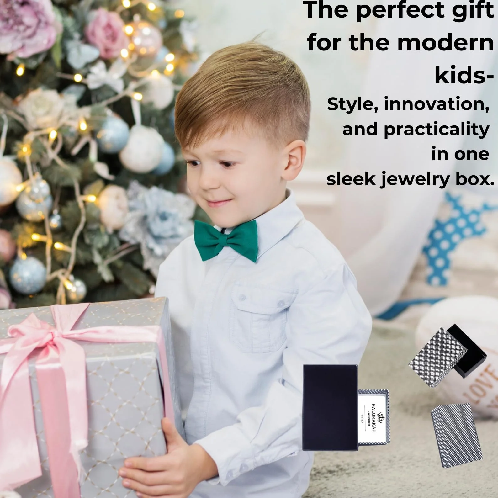 Halukakah Biżuteria dziecięca ● Solo Junior ● Skórzana bransoletka dla chłopców w kolorze brązowym/klasycznym czarnym, zaprojektowana dla dzieci w wieku 6-15 lat, z ekskluzywnym zamknięciem