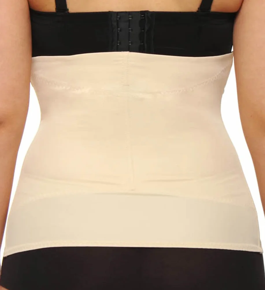 Maidenform Damska bielizna modelująca brzuch wyszczuplająca talię, wyszczuplająca talię, ultra mocna bielizna modelująca, Czarny, M