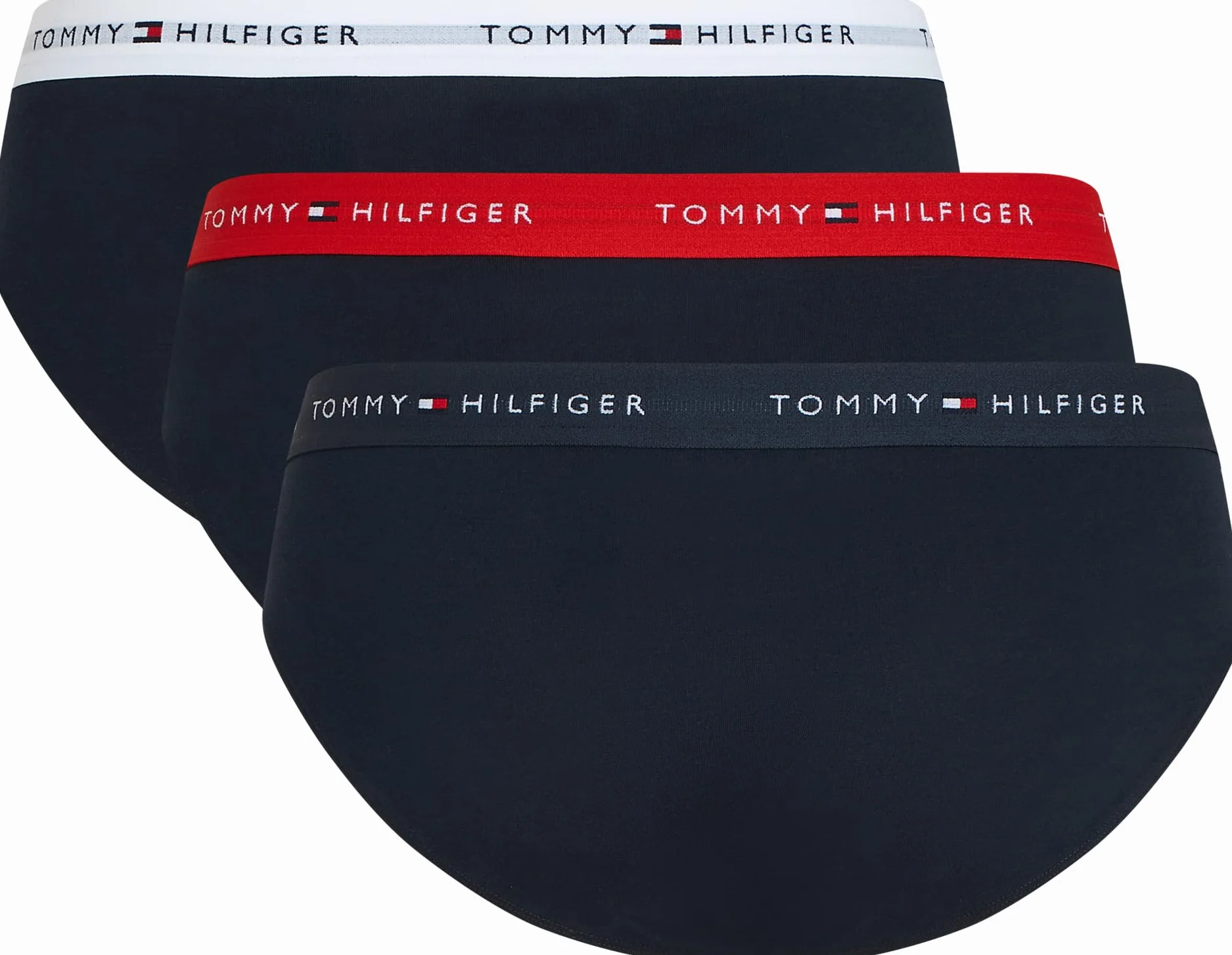 Tommy Hilfiger Slipy męskie (3 sztuki), Wielobarwna, L