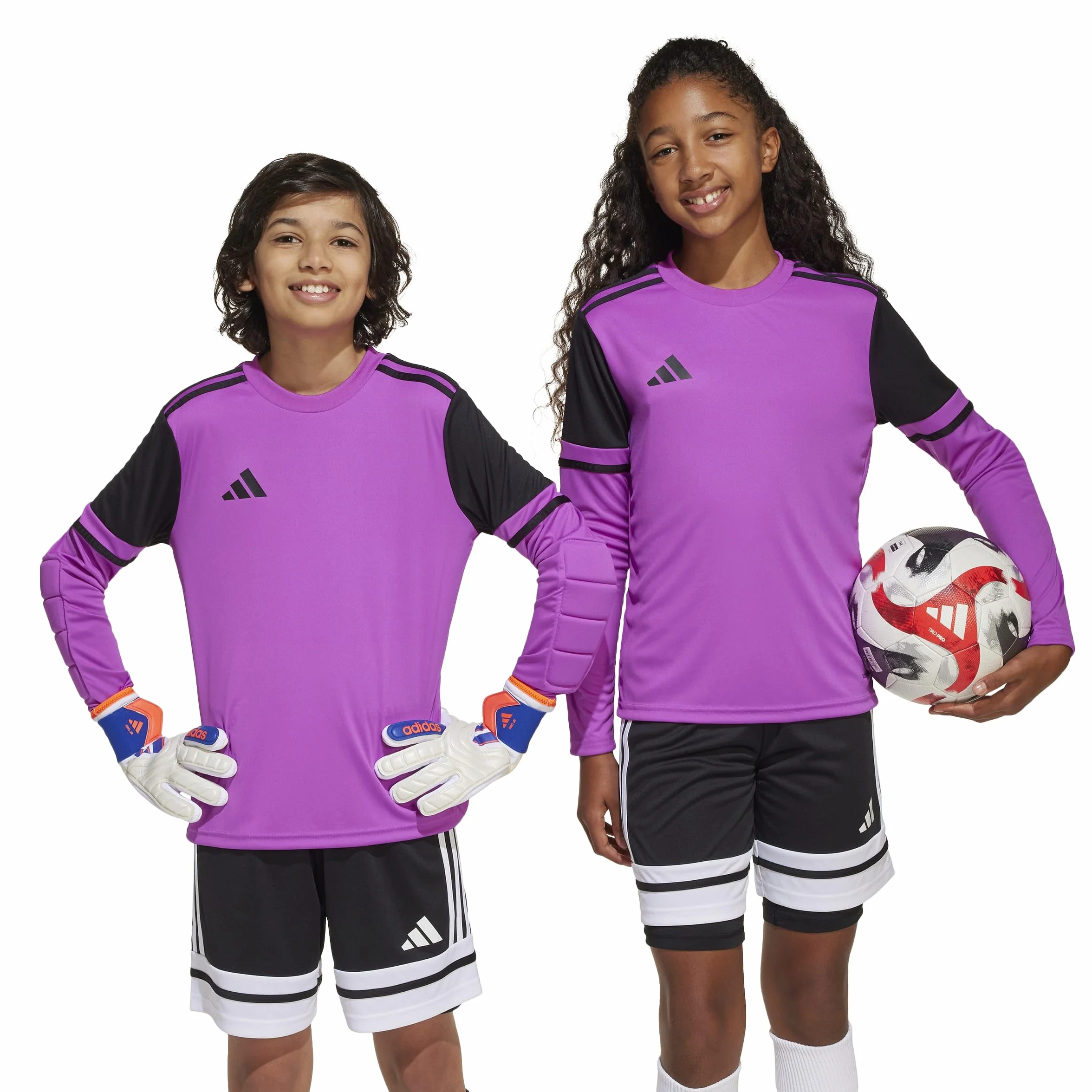 adidas Podkoszulek Uniseks - dzieci Squadra25 Goalkeeper Jersey Long Sleeve Kids