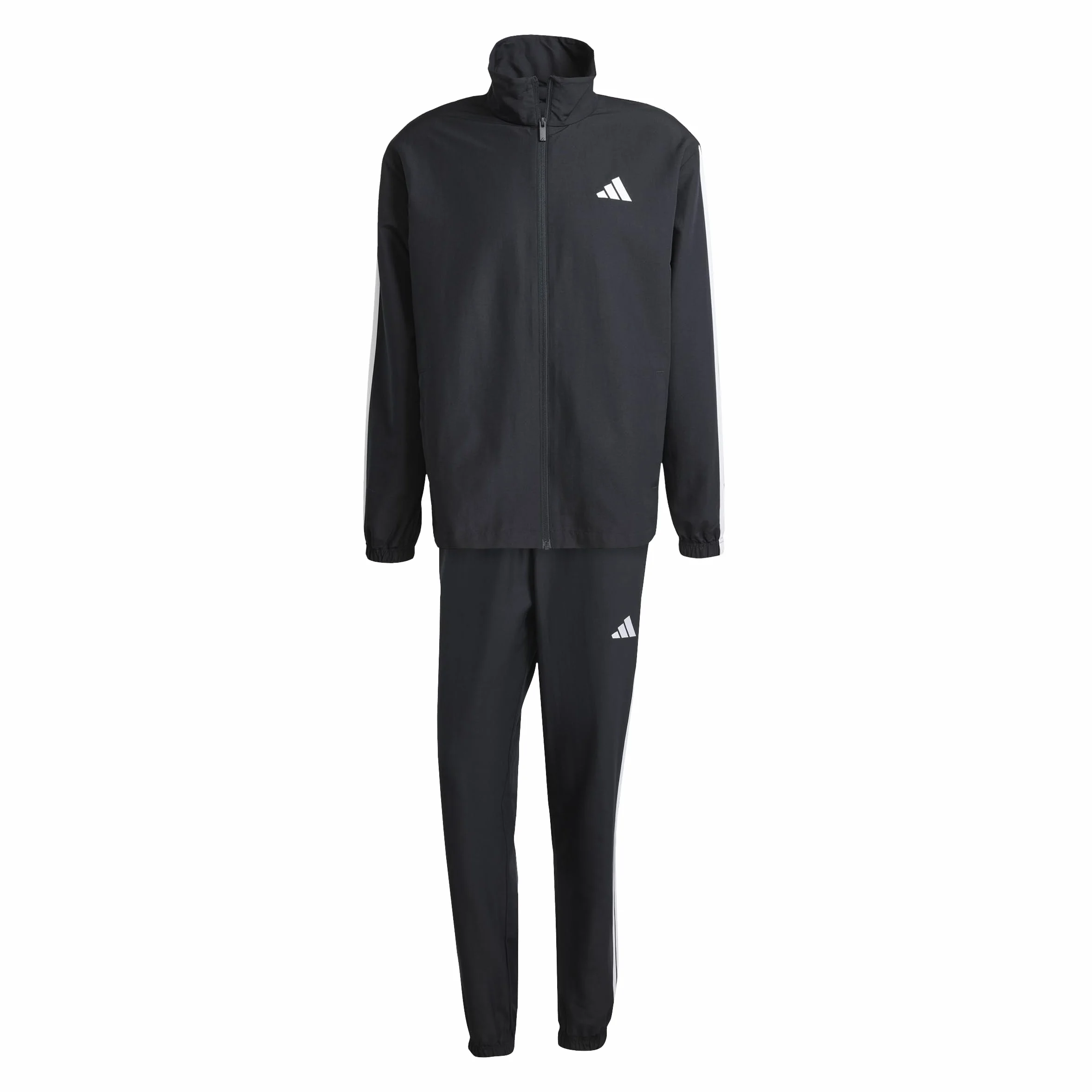adidas Mężczyźni 3 STRIPES WOVEN TRACKSUITS, black, XXL