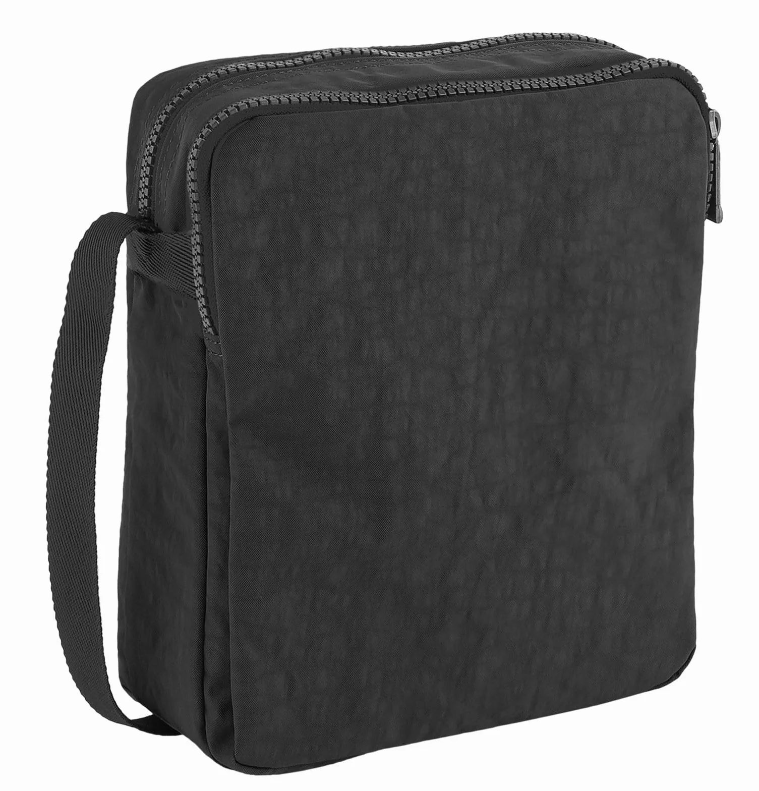 camel active, Journey męska torba na ramię, czarny, 21,5 x 11 x 26, torba na ramię