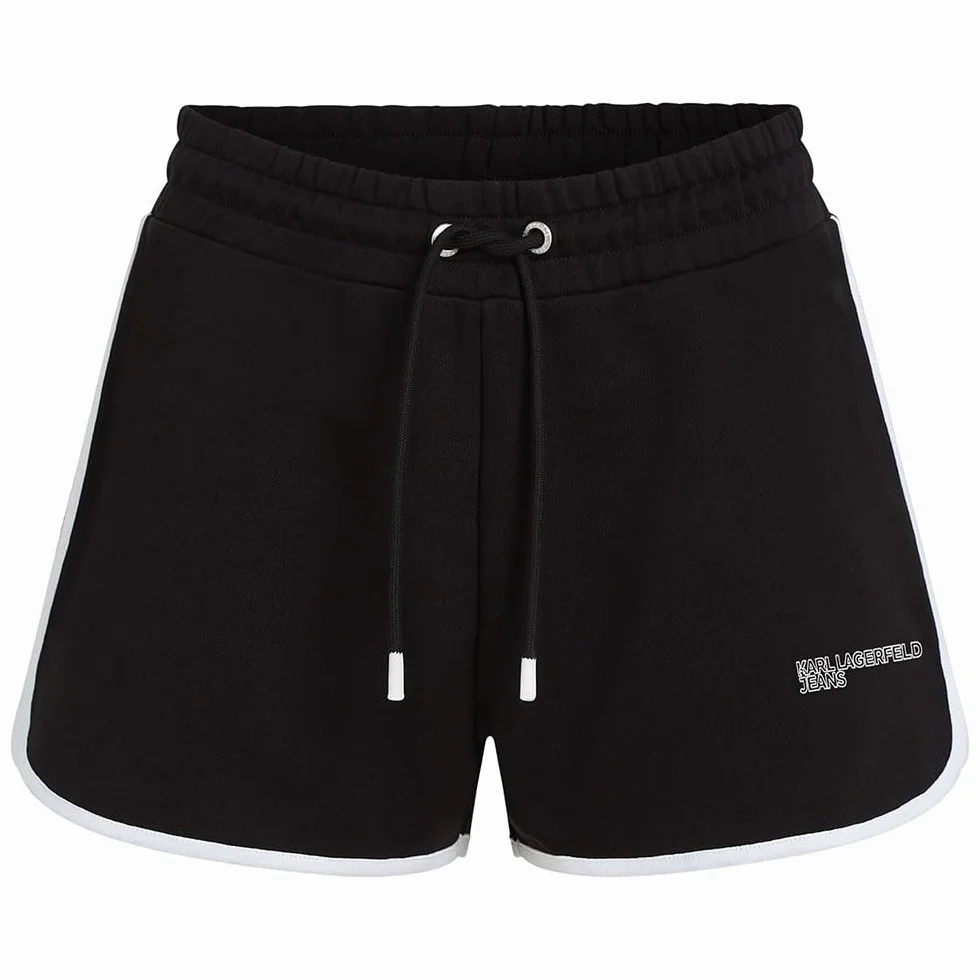 Karl Lagerfeld Jeans, Damskie, Binding Sweat Short, Regular Fit