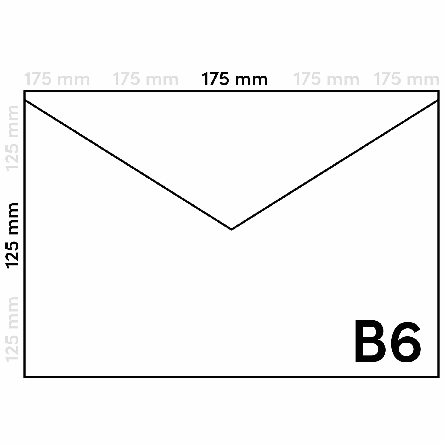 Netuno 100 kopert z prążkowanym wzorem w kolorze ecru B6, 125 x 175 mm, 120 g, Aster Laid Ivory, eleganckie prążkowane koperty z papieru teksturowanego na listy, zaproszenia, kartki z życzeniami, na