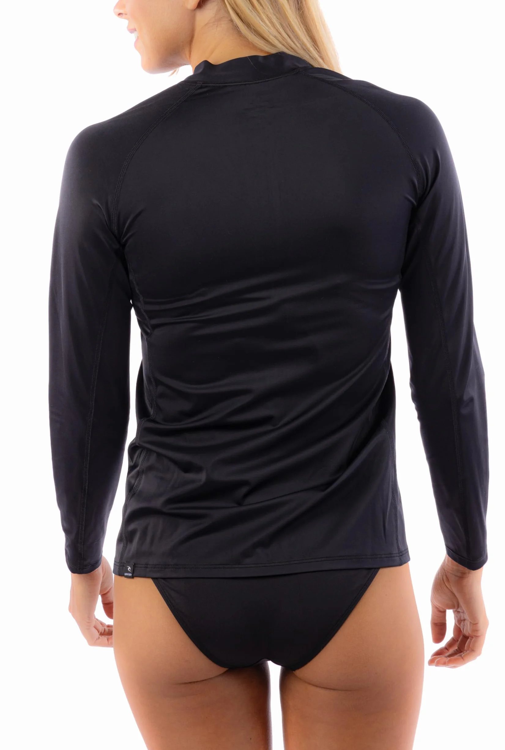 Rip Curl Rashguard damski z długim rękawem, ochrona przeciwsłoneczna UPF 50+, szybkoschnący, oddychający materiał do aktywności na świeżym powietrzu