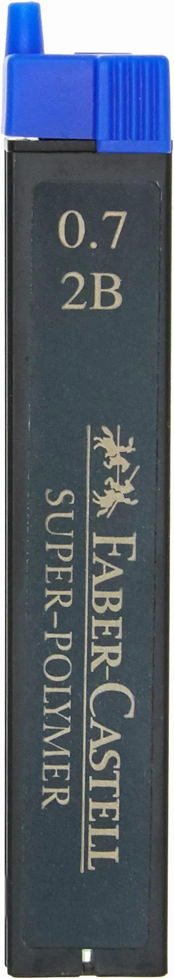 Faber-Castell 120702 Wkład do Ołówków Automatycznych, 2B, 12 Sztuk