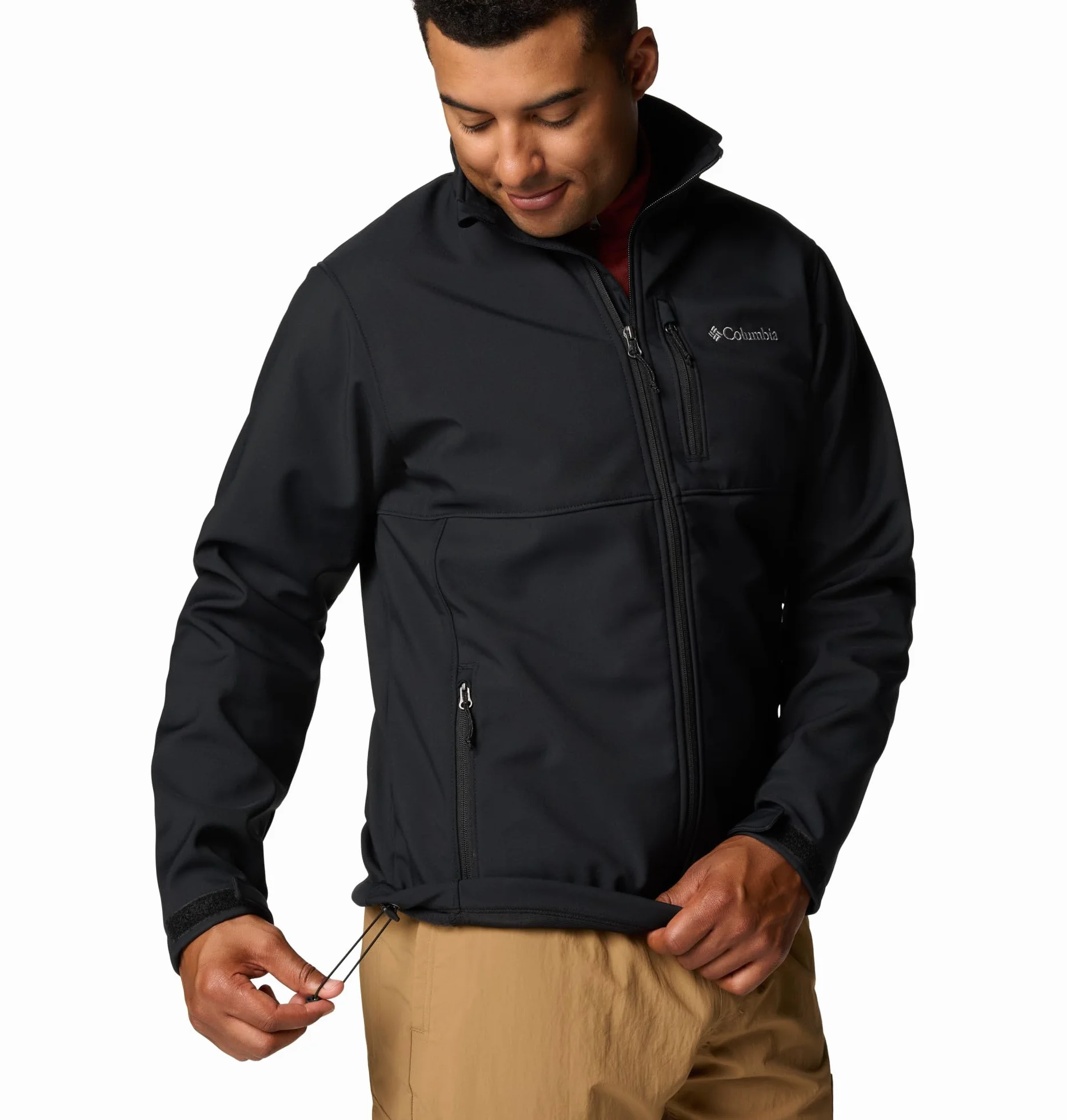 Columbia Męska kurtka softshellowa Ascender, czarna, XL