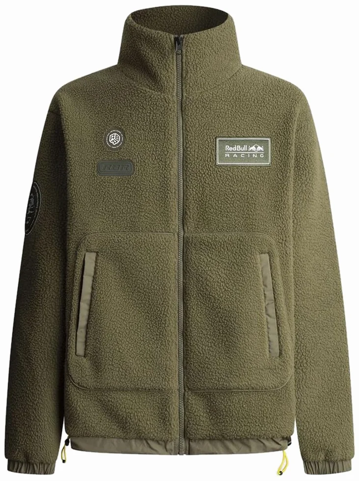 Męska bluza polarowa EXPLORER, zielona (MILITARY GREEN), S, Zielony (wojskowa zieleń), S