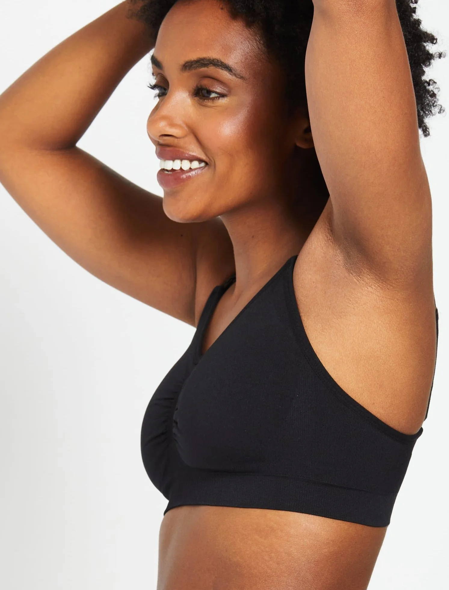 Motherhood Maternity Biustonosz typu „full coverage” Kobiety Full Busted Seamless Clip Down Nursing Bra