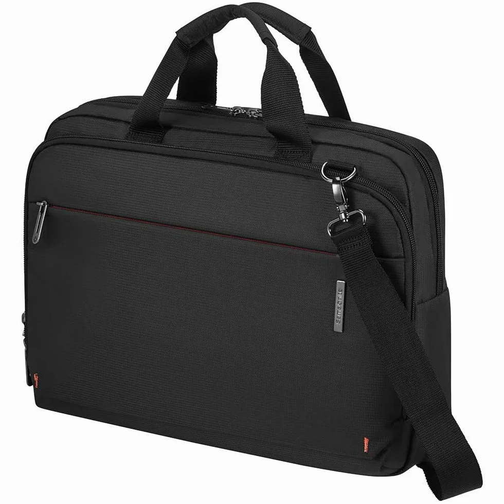 Samsonite Network 4 - Torba laptopa 15,6 cala, 42,5 cm, 15,5 L, czarny (węgiel drzewny)