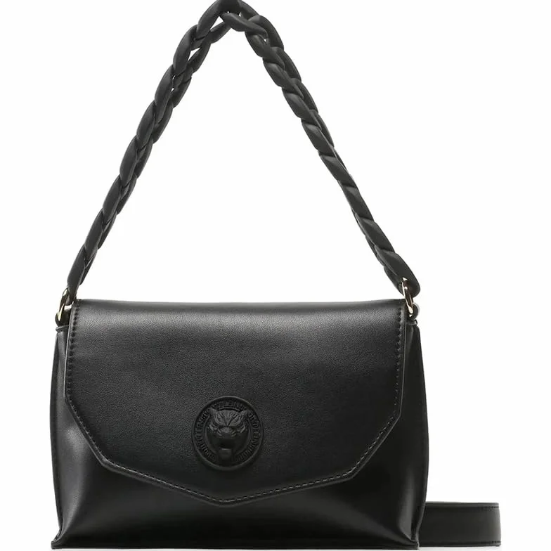 PLEIN SPORT Medium Flap Devon, Torba ręczna Unisex Dorosły, Czarny, Kolor: czarny