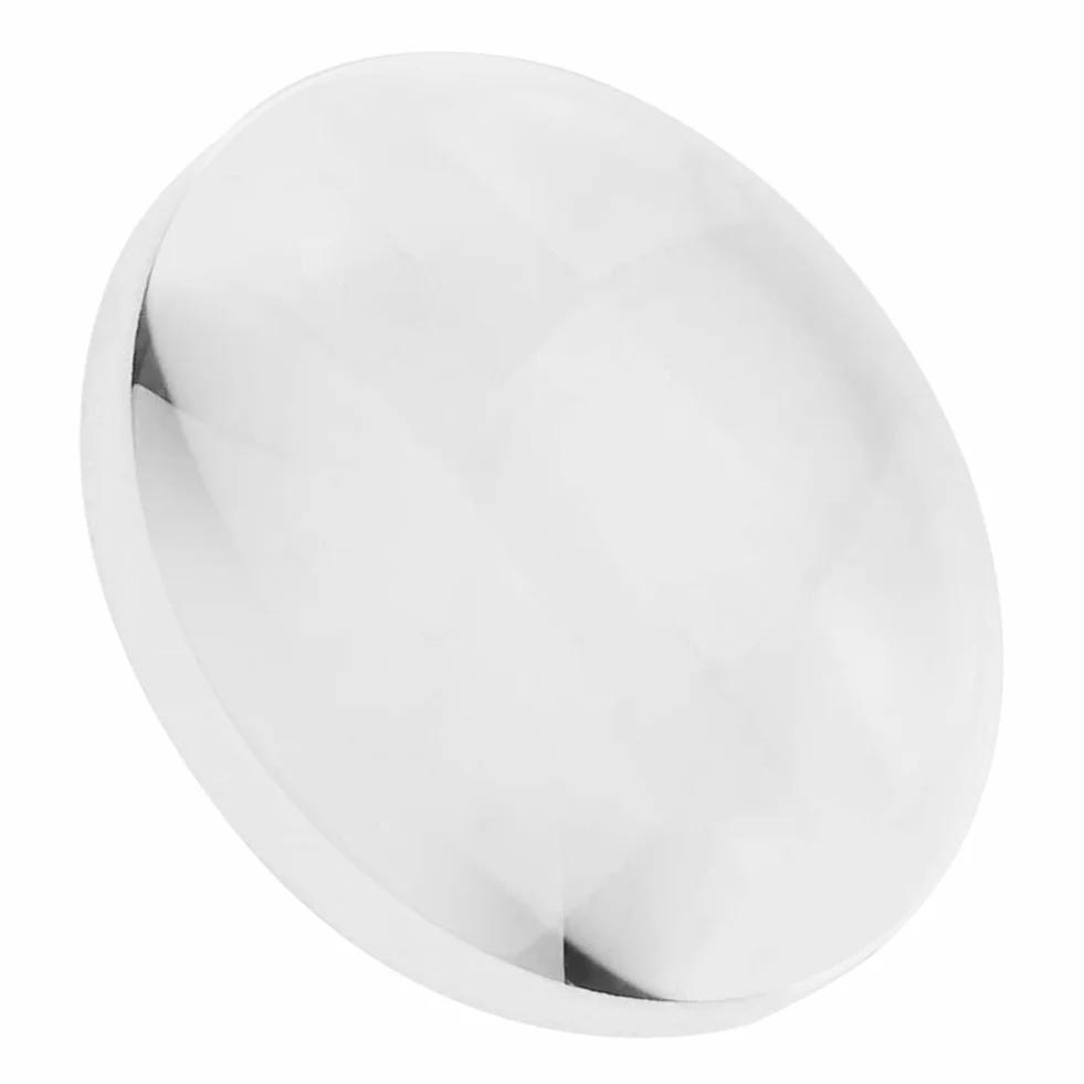 Szklana soczewka K9 o długości 100 mm podwójna wypukła soczewka o średnicy 30 mm do samodzielnego wykonania obiektywu powiększającego do obrazowania obiektów