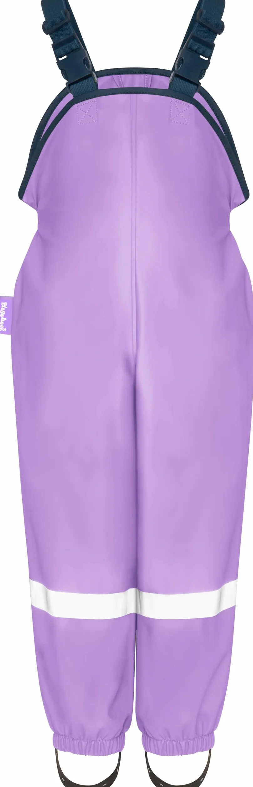 Playshoes Dzieci Spodnie Przeciwdeszczowe, Fioletowy, 128 cm