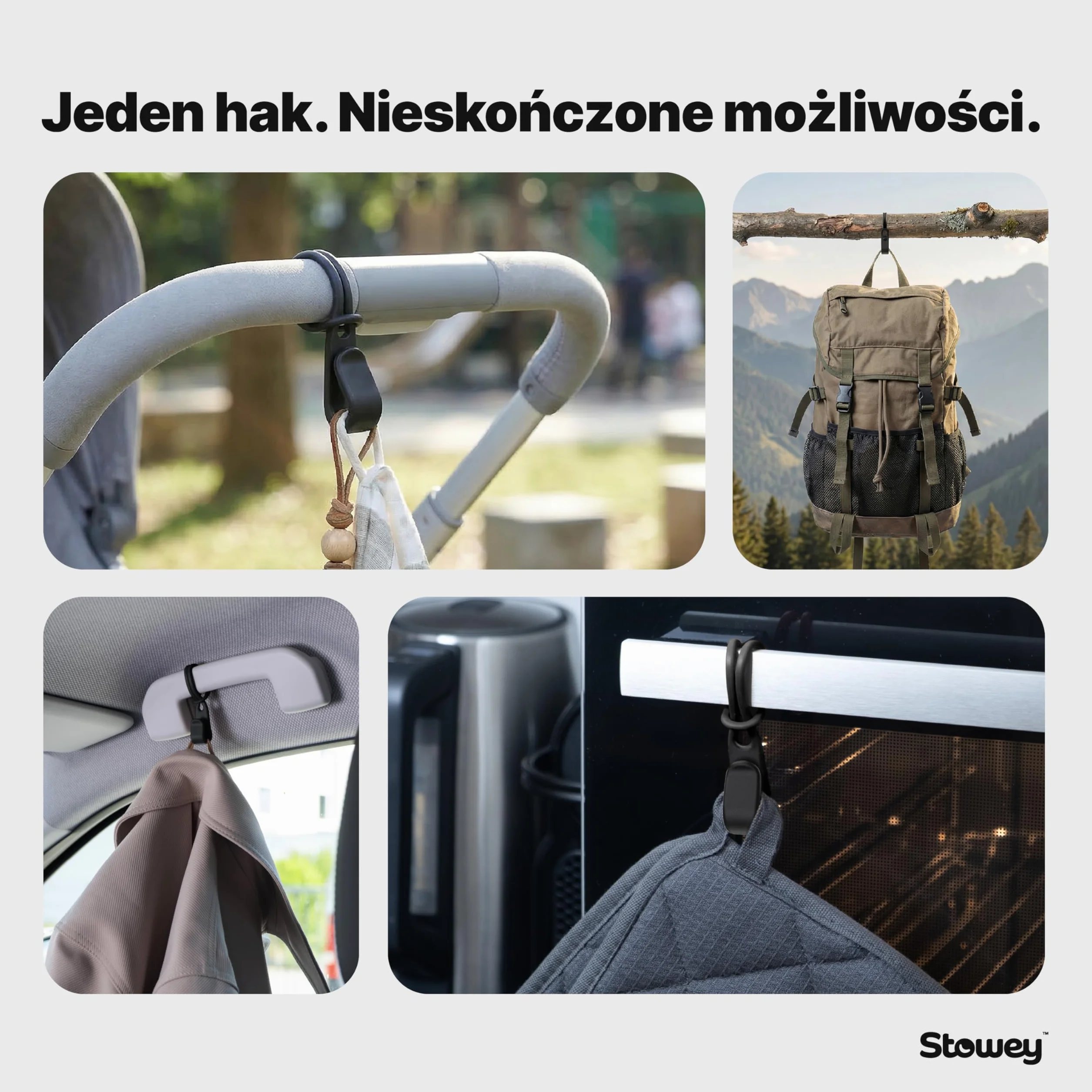 Luggage Hook Haczyki do walizki na kurtkę i torbę (2 szt.) – przydatne haczyki podróżne utrzymują akcesoria podróżne do 10 kg, fajny prezent dla osób podróżujących i stewardessy, 2 sztuki w opakowaniu