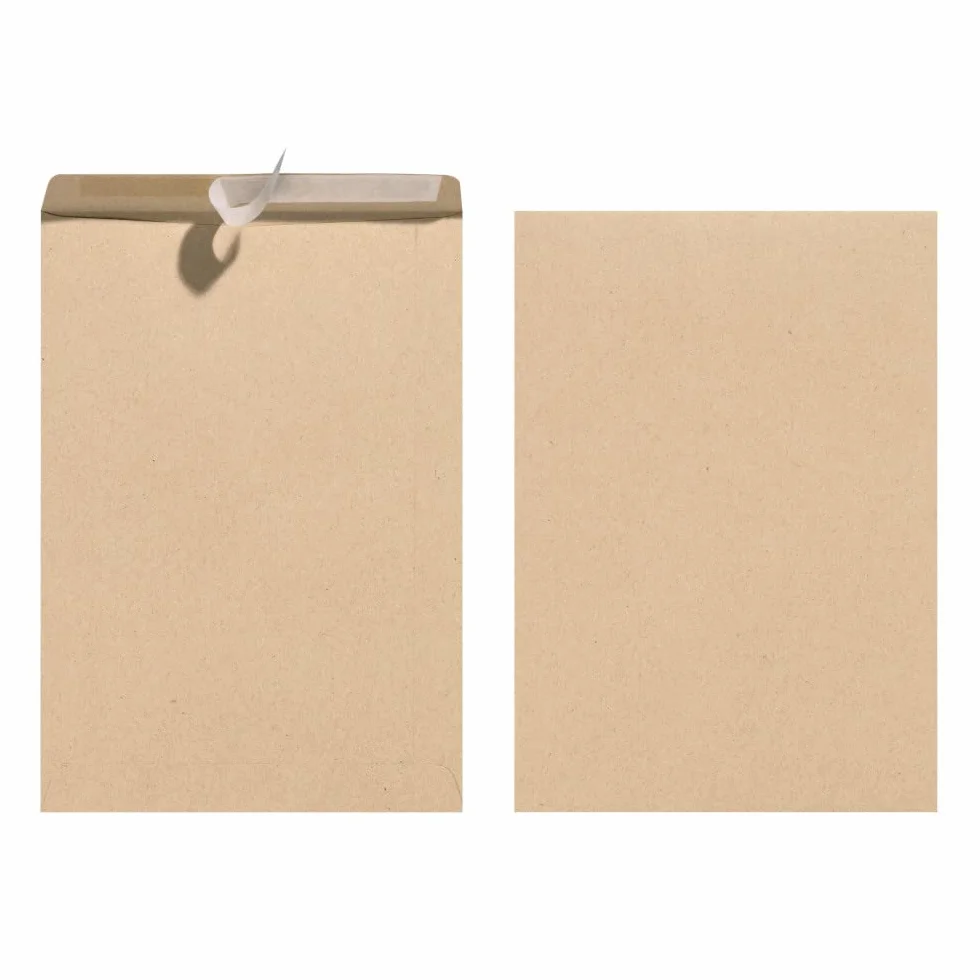 Herlitz C5 Mailing Bags koperty - brązowe, 10 sztuk