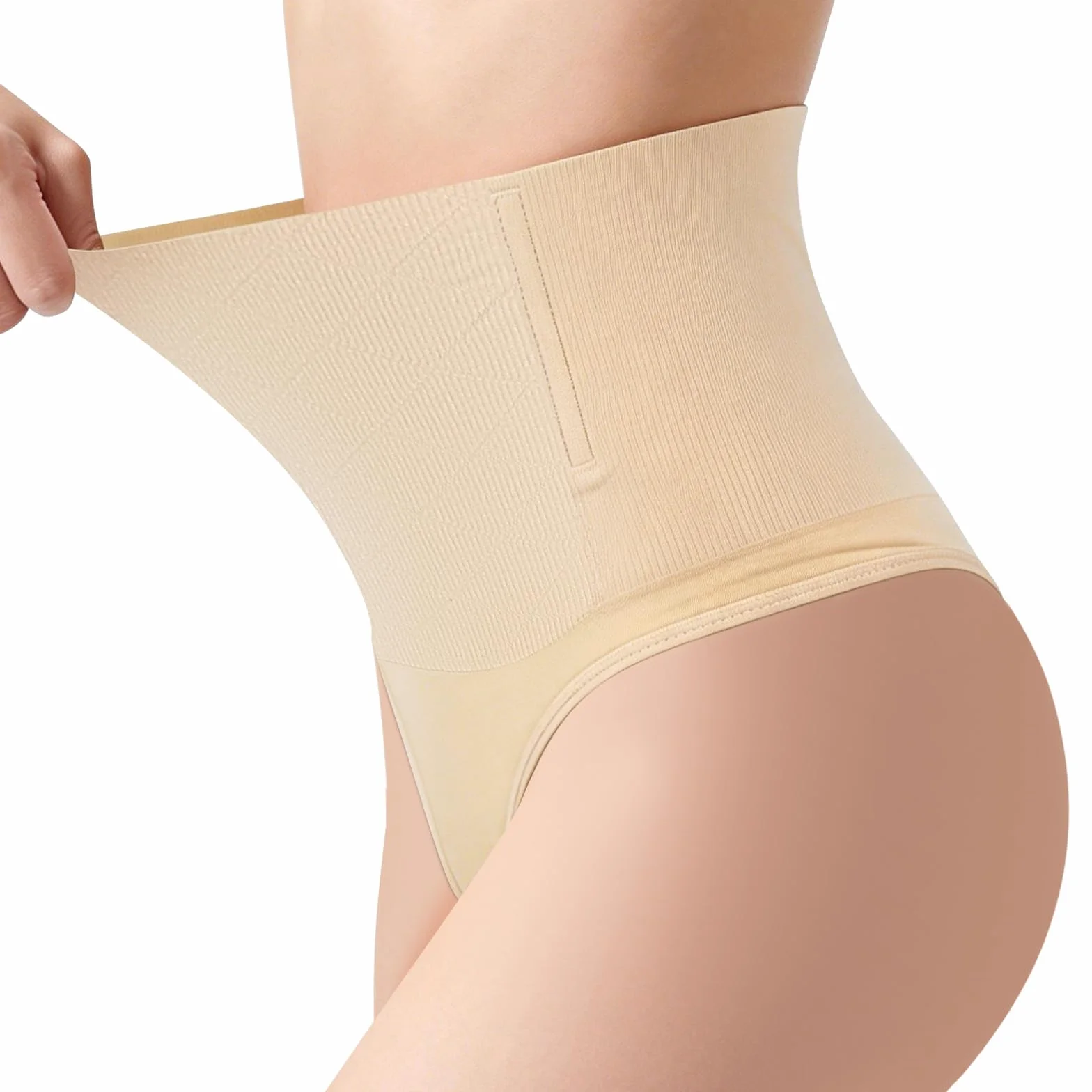 Damskie stringi modelujące brzuch, niewidoczne rzeźbione majtki modelujące, wyszczuplające body modelujące, bielizna modelująca stringi modelujące, bielizna modelująca do pracy, na wesele
